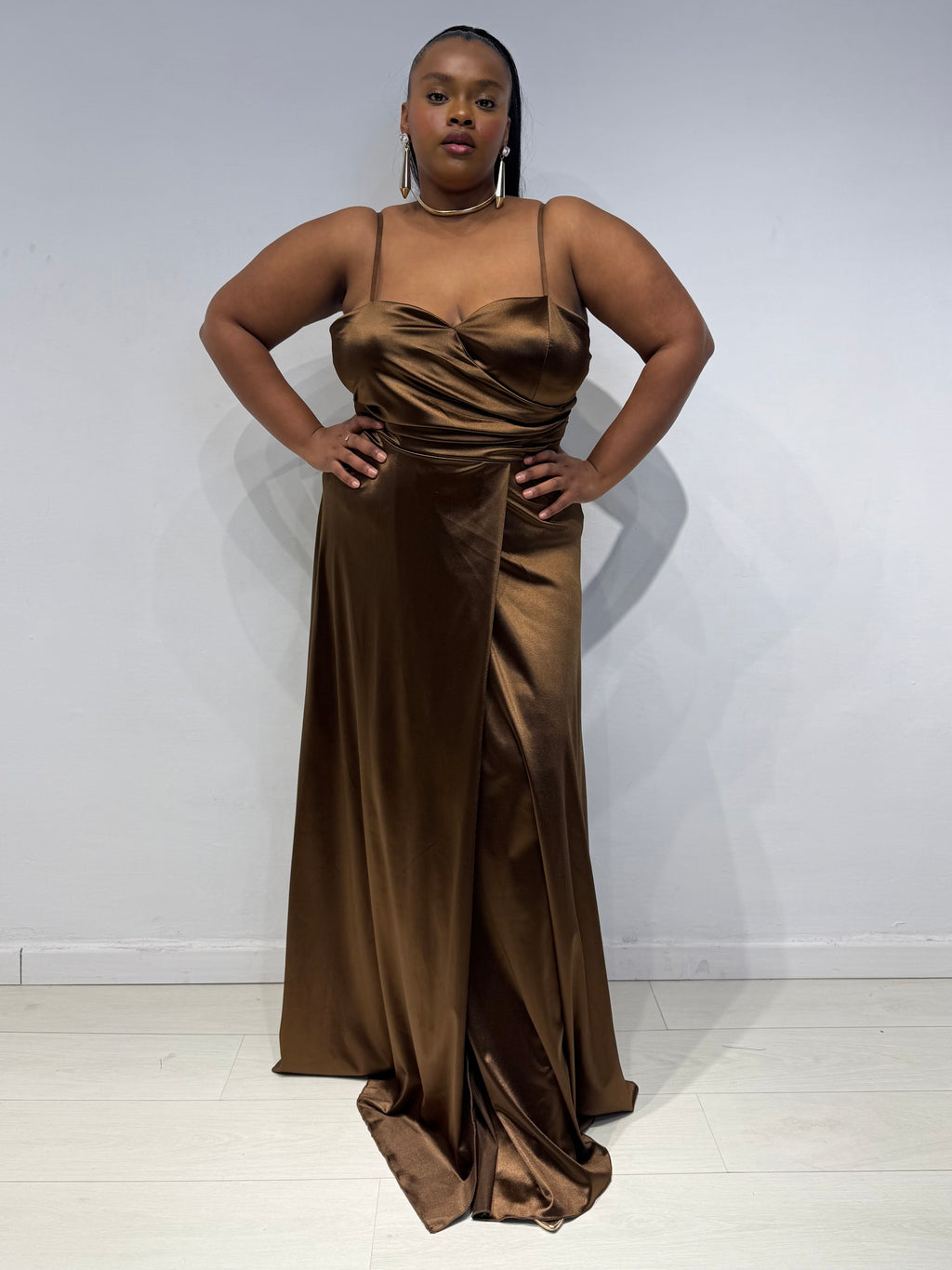 Abito Janet Bronzo