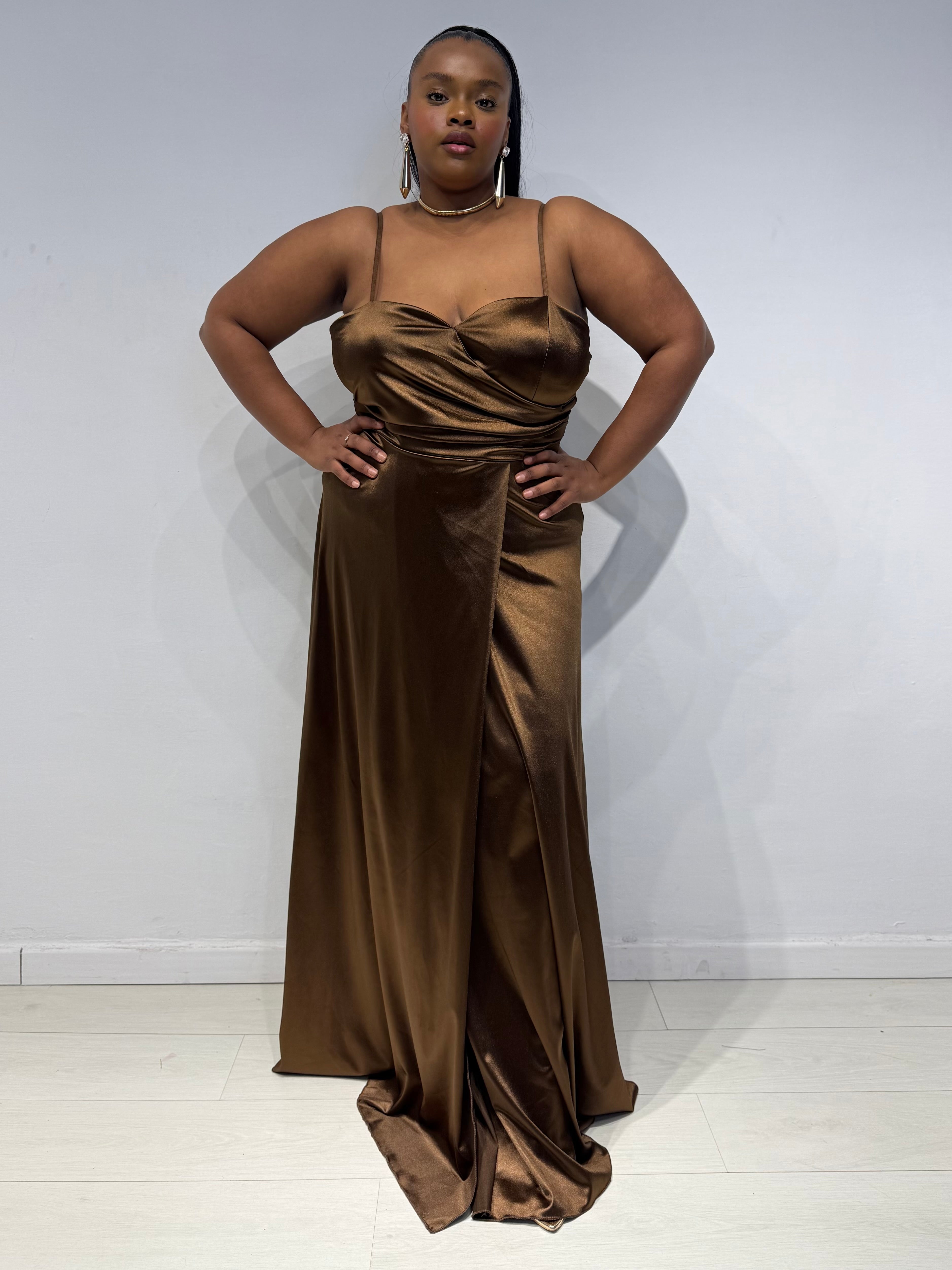 Abito Janet Bronzo