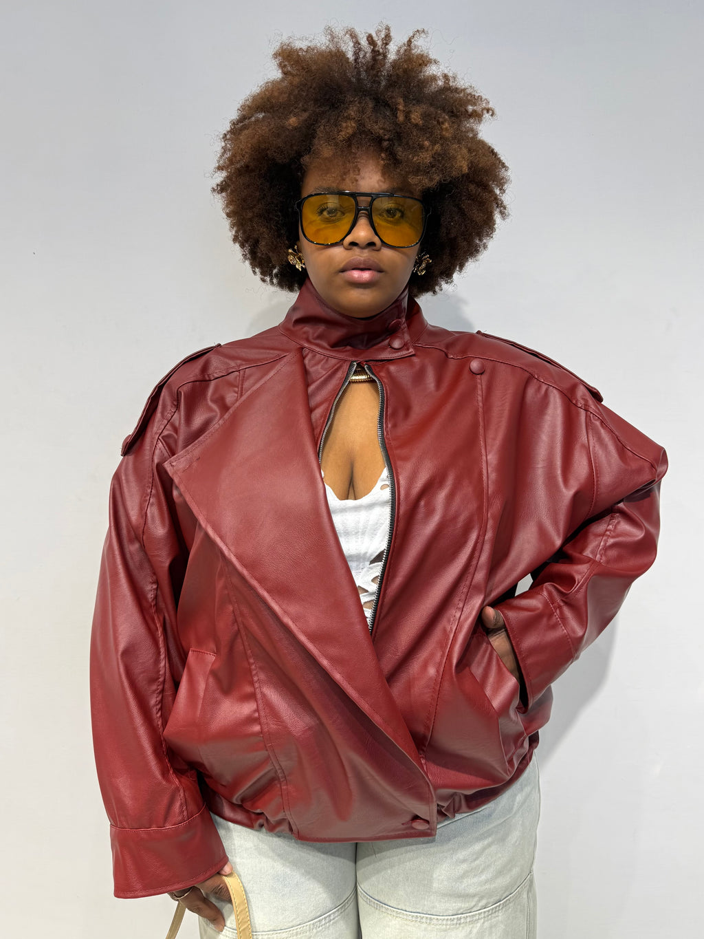 Bomber Melany Bordeaux