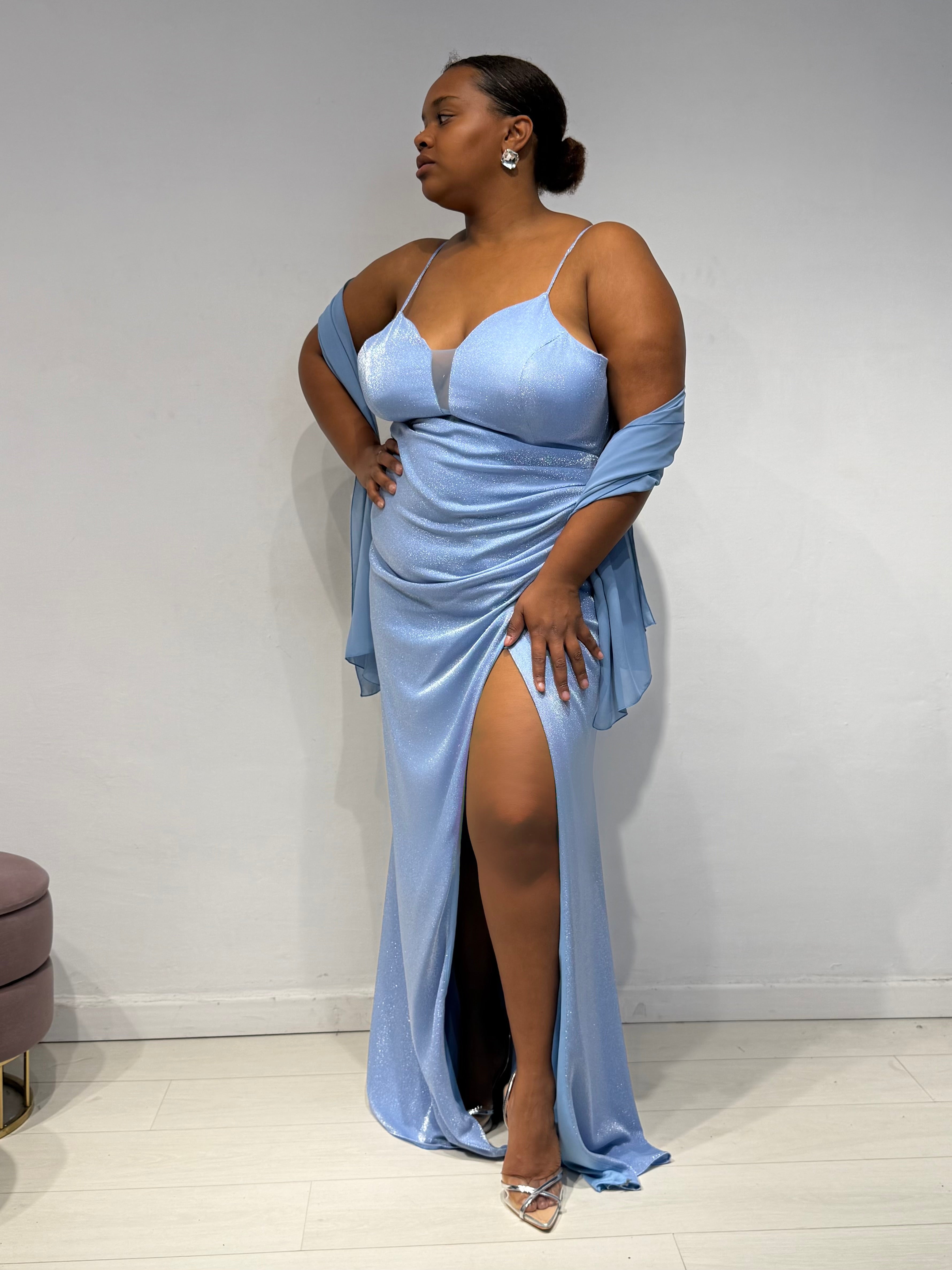 Abito Miami Celeste