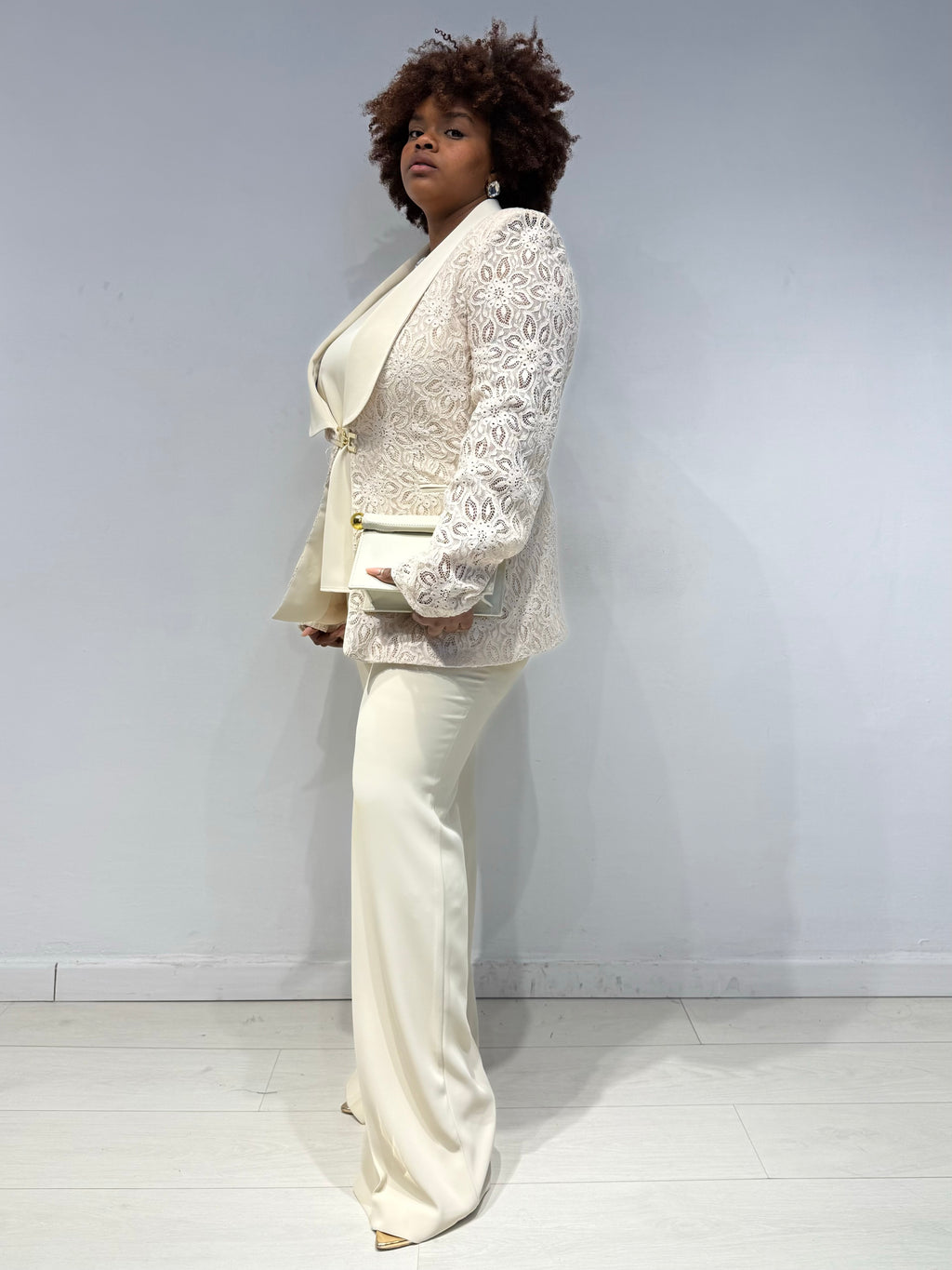 Tailleur Macramè 3 pezzi
