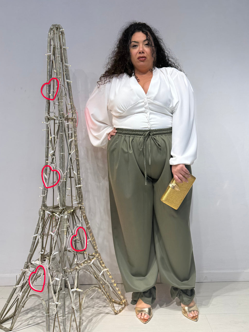 Pantaloni Candy Verdi