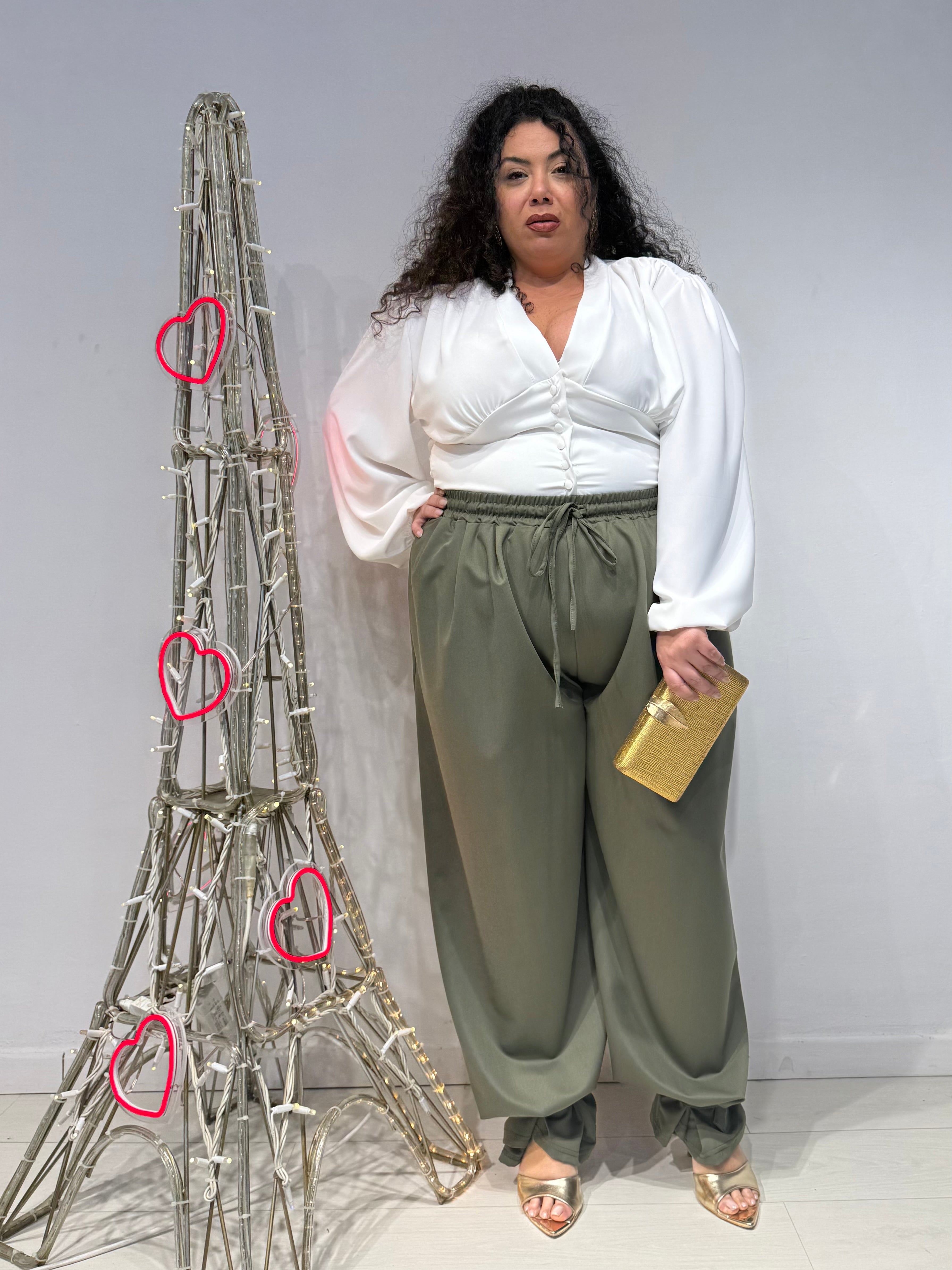 Pantaloni Candy Verdi