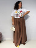Pantaloni Melany Testa di Moro