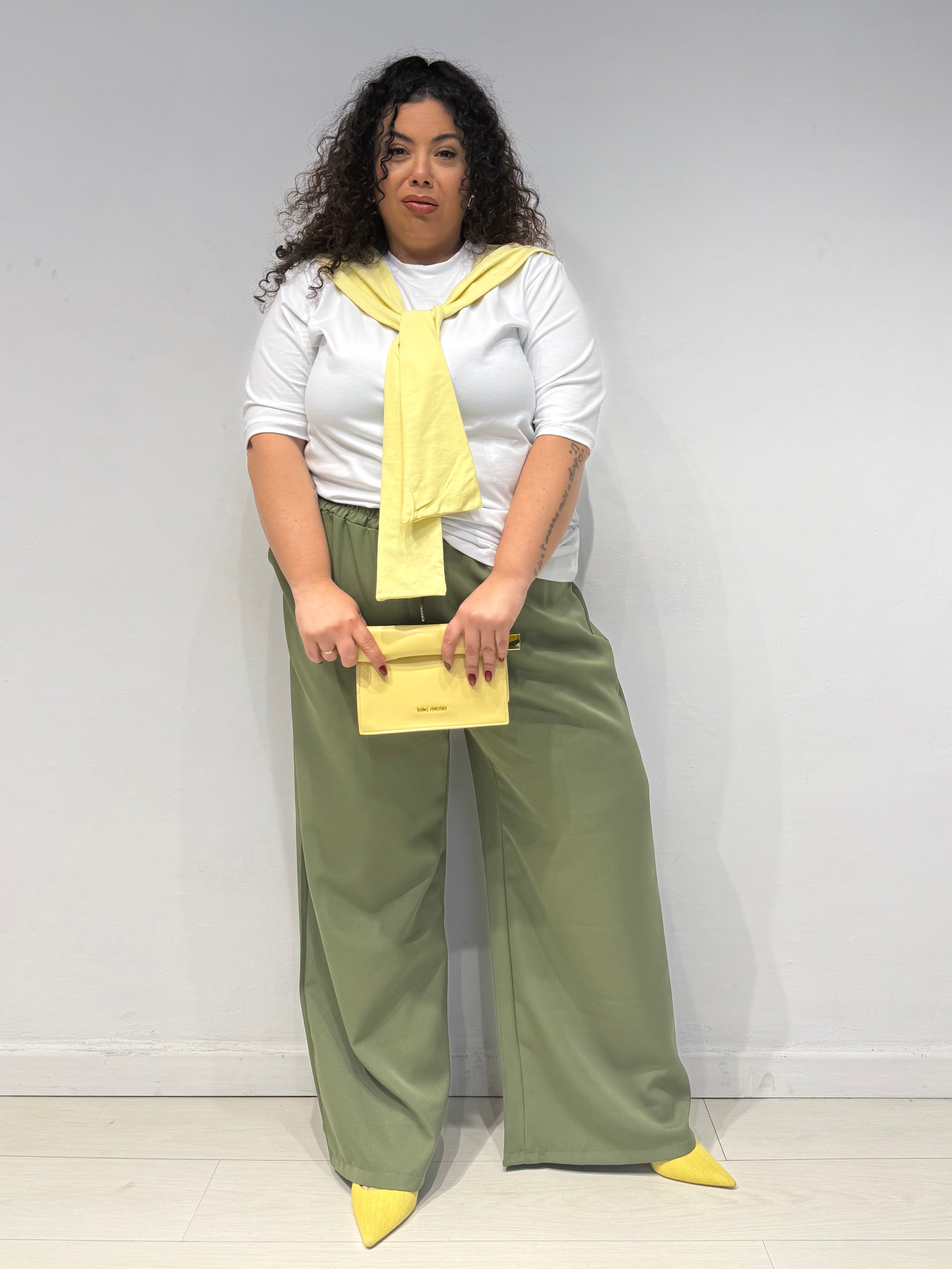 Pantaloni Comfy Verde