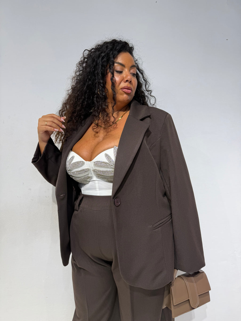 Tailleur Bea Testa di Moro