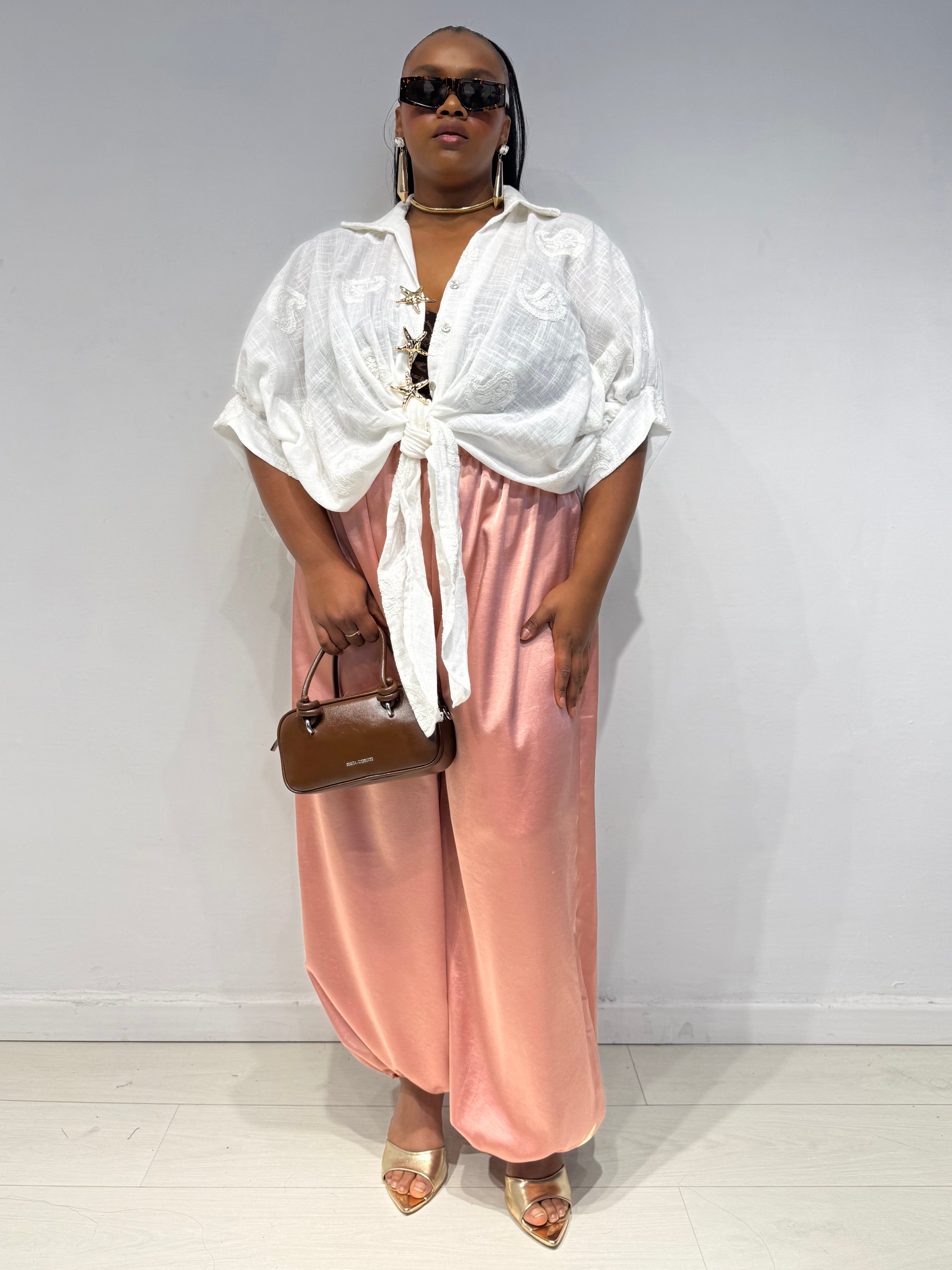 Pantaloni Aladin Rosa