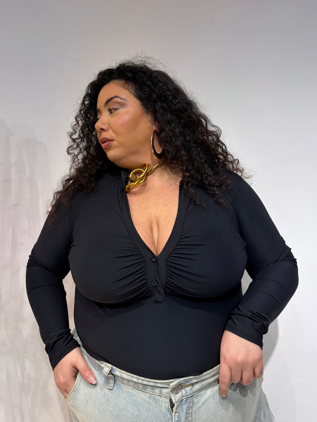 Body Polo Nero