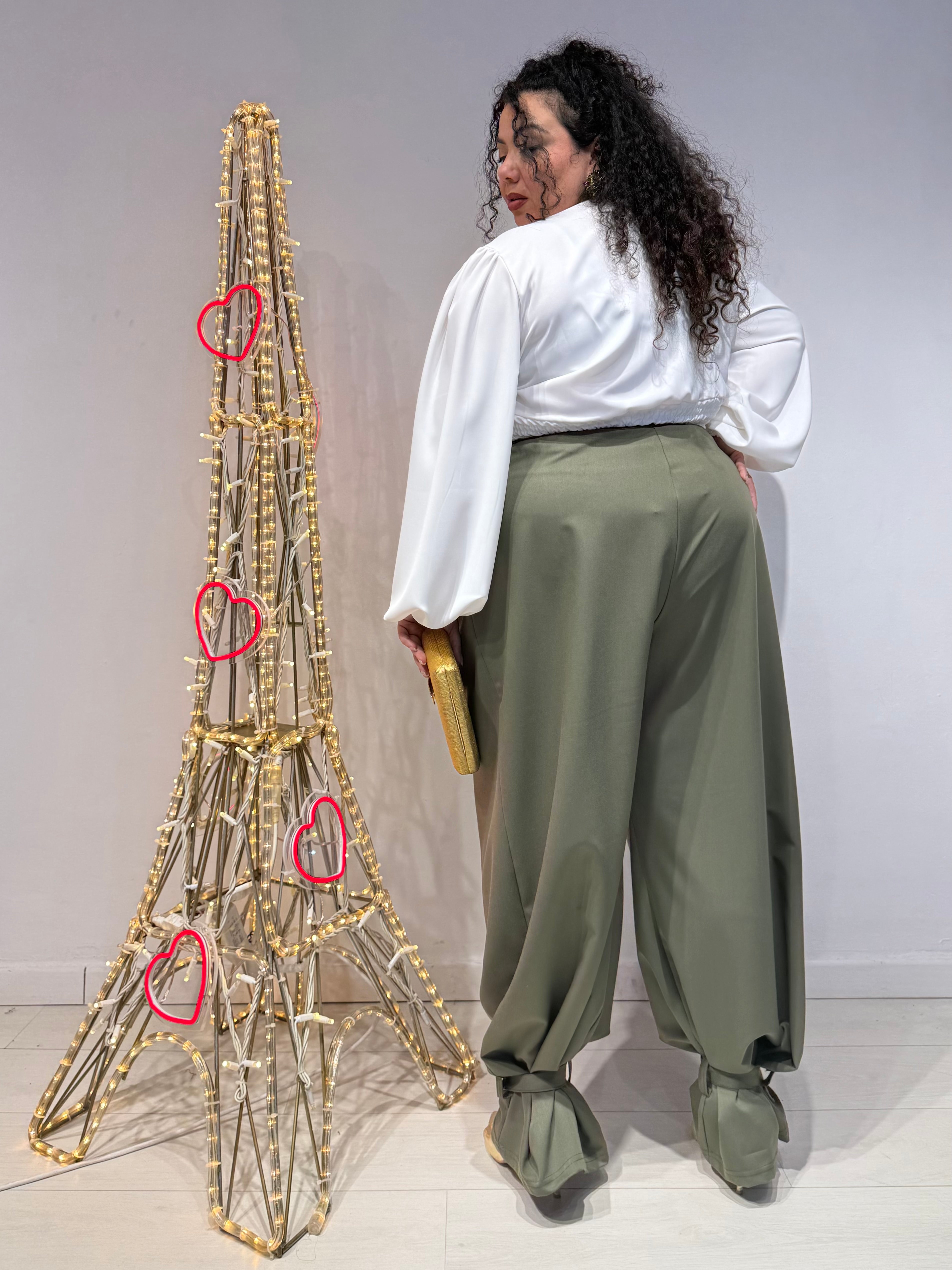 Pantaloni Candy Verdi