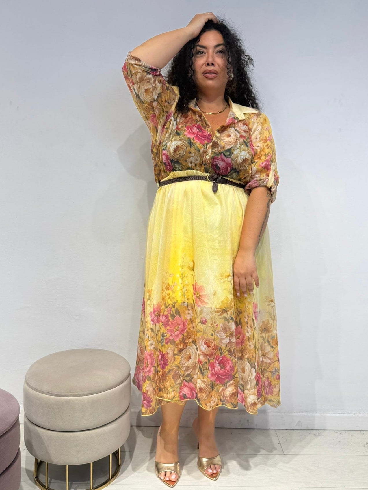 Abito Gipsy Giallo