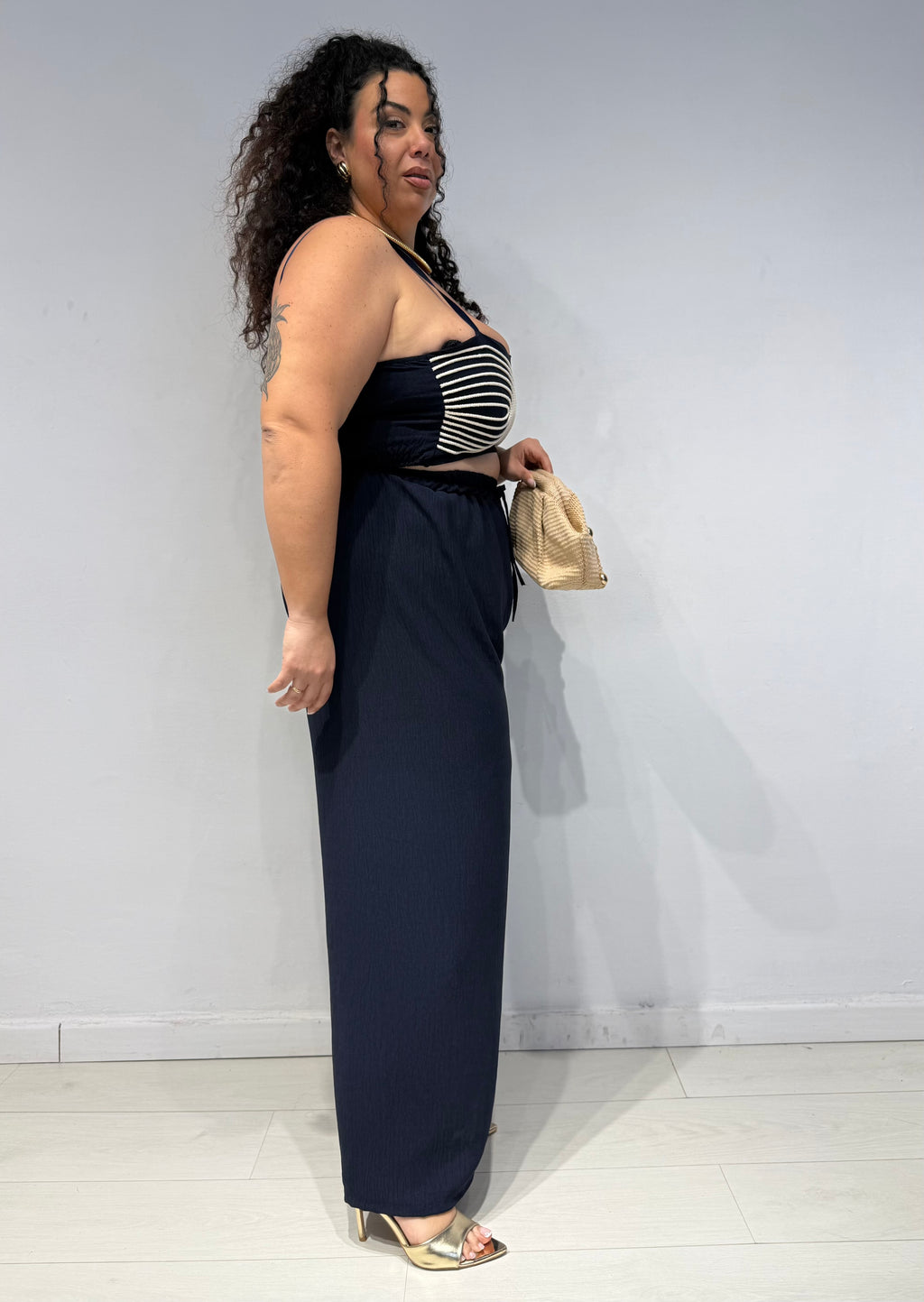 Coordinato Shell Blu