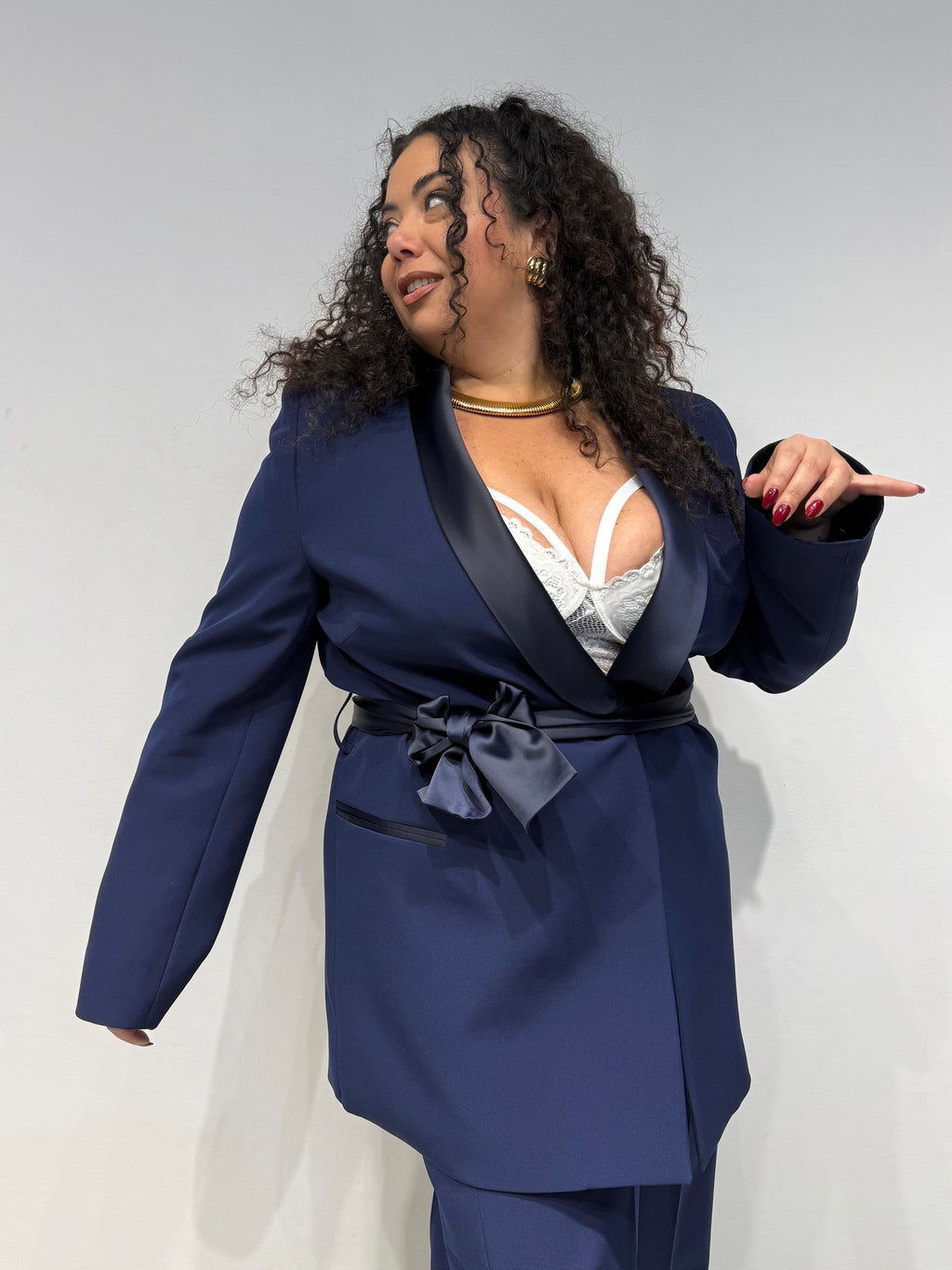Tailleur Marisol Blu