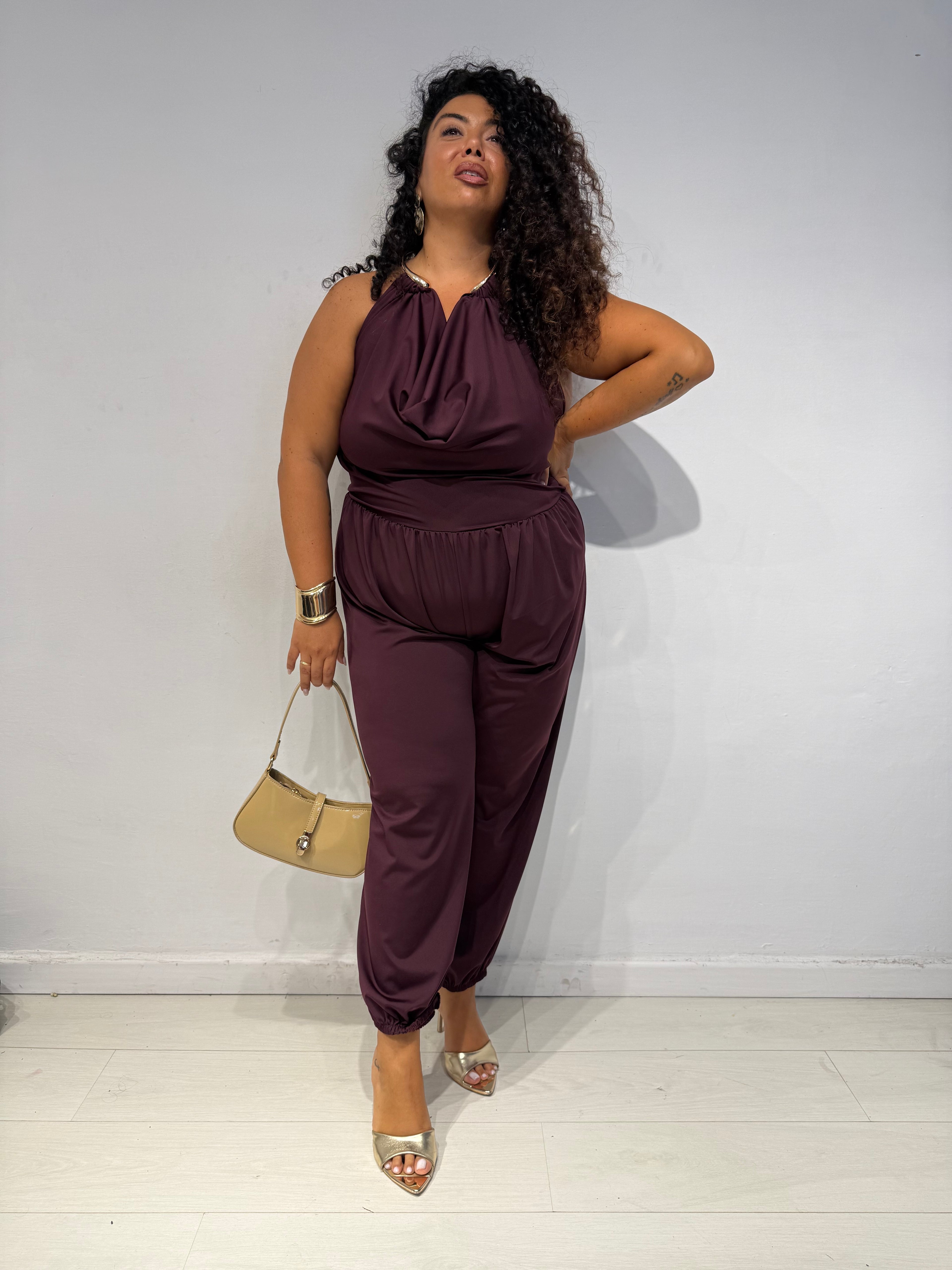 Tuta Lena Bordeaux