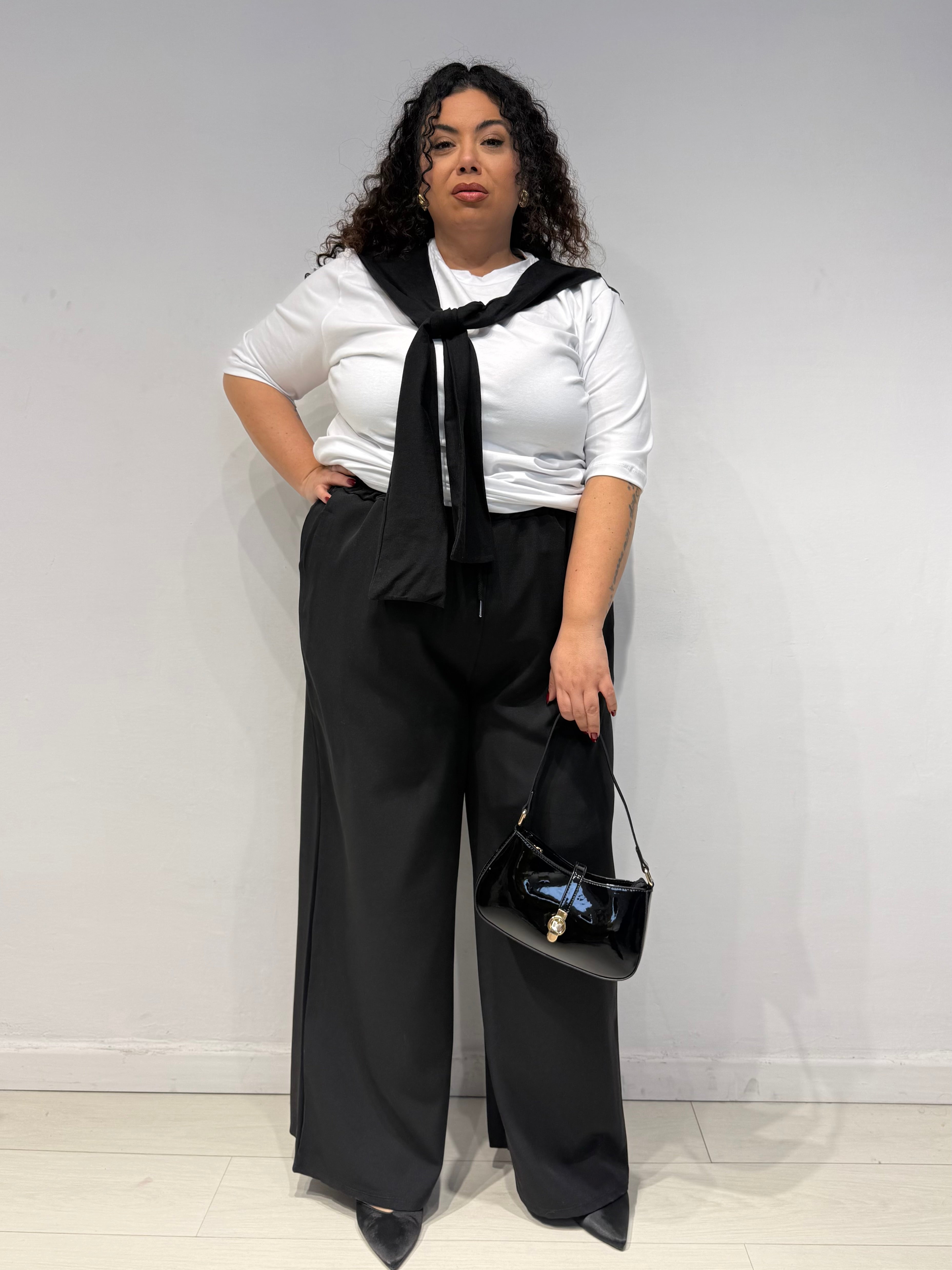 Pantaloni Comfy Nero