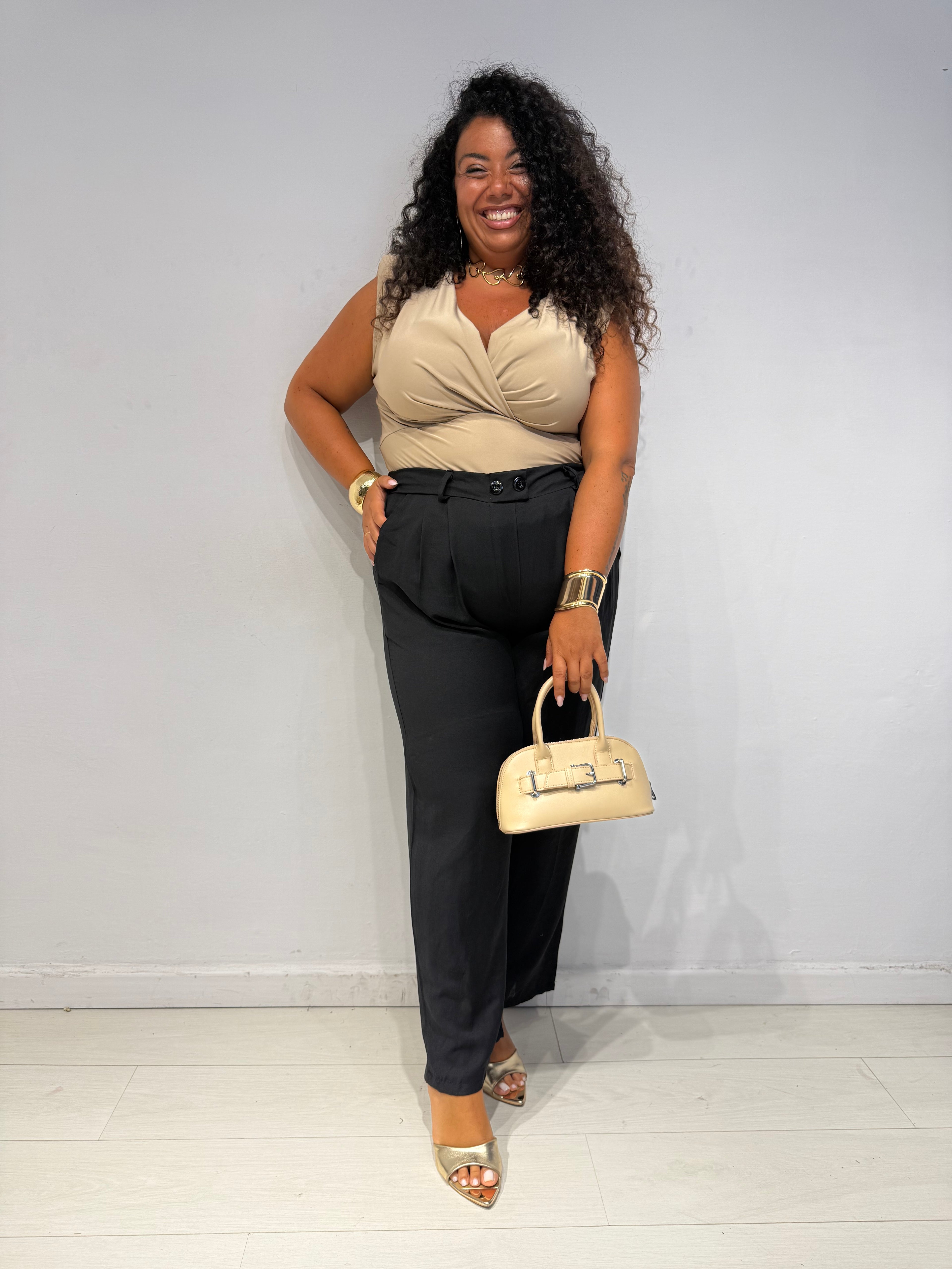 Pantaloni Giovanna Nero