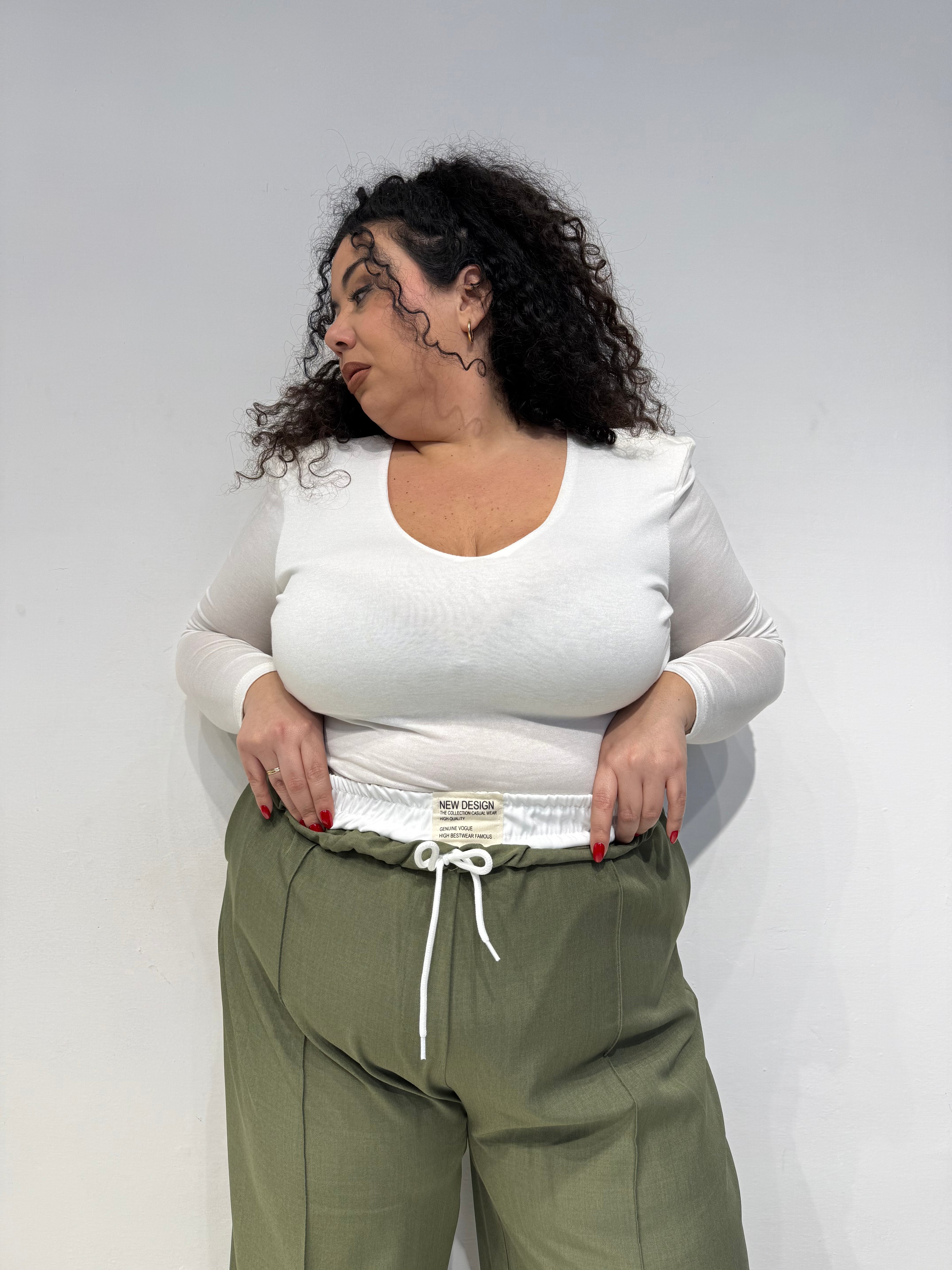 Pantaloni New Design Verdi