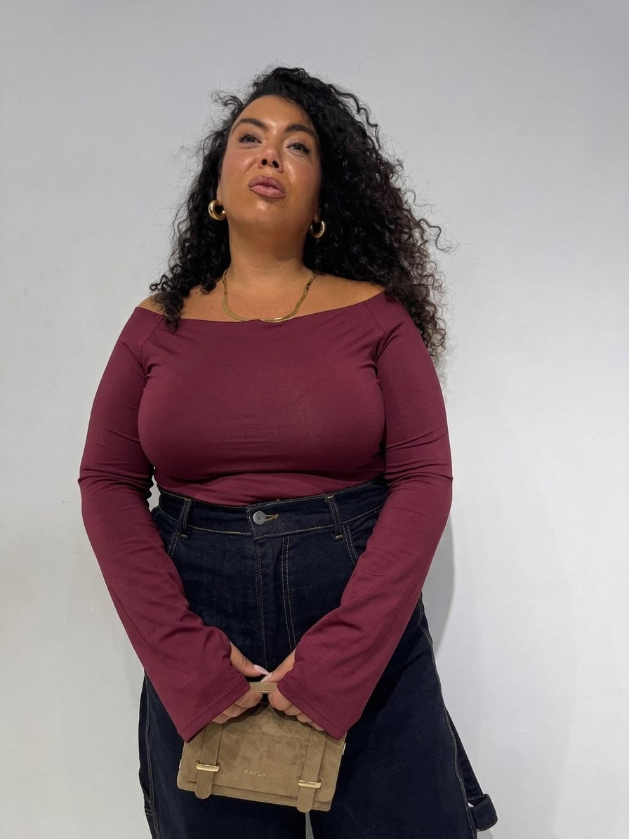 Maglia Laser Bordeaux