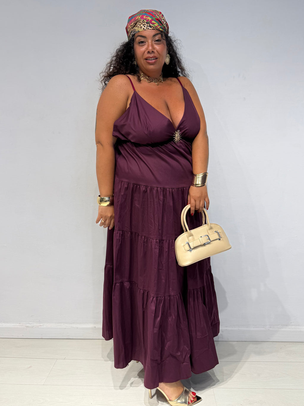 Abito Sole Bordeaux