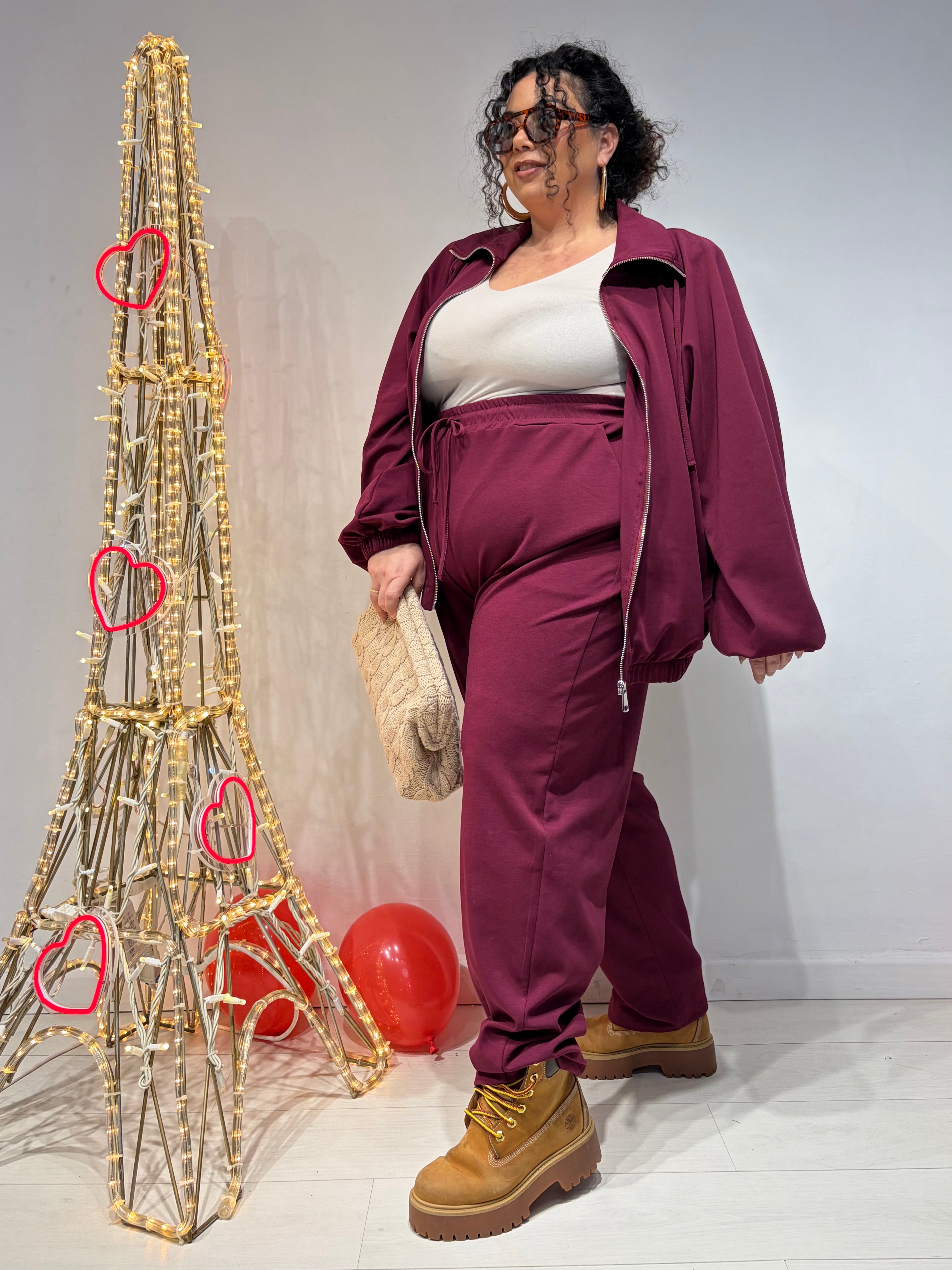 Tuta Everyday Bordeaux