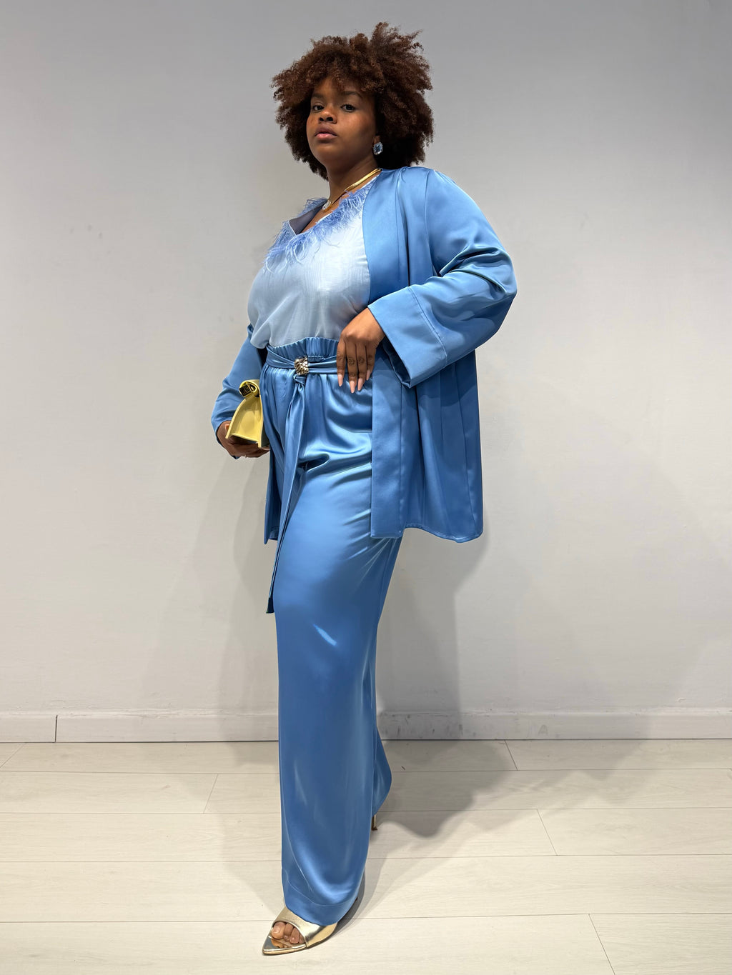Coordinato Blu Celeste