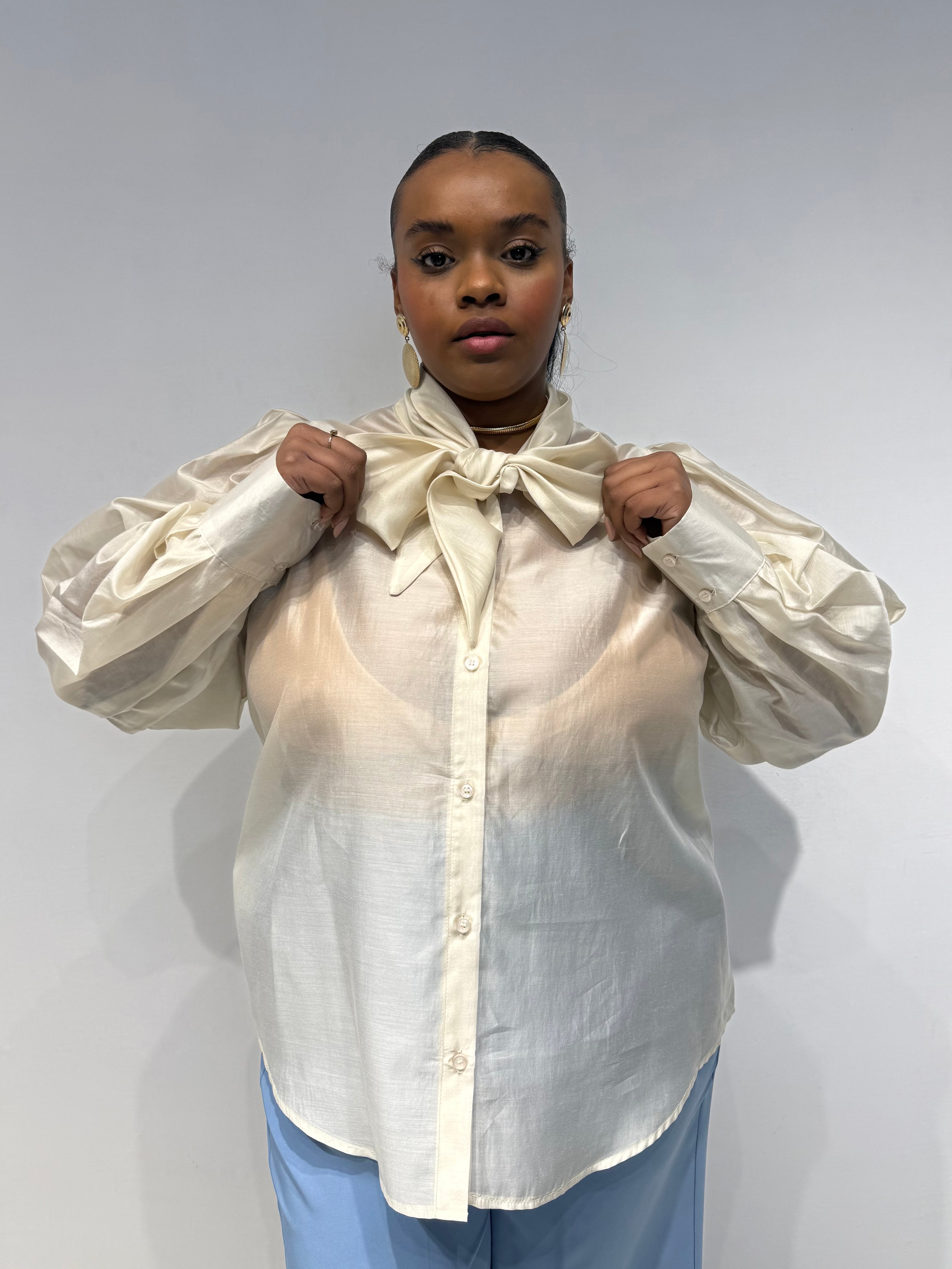 Camicia Flake Champagne