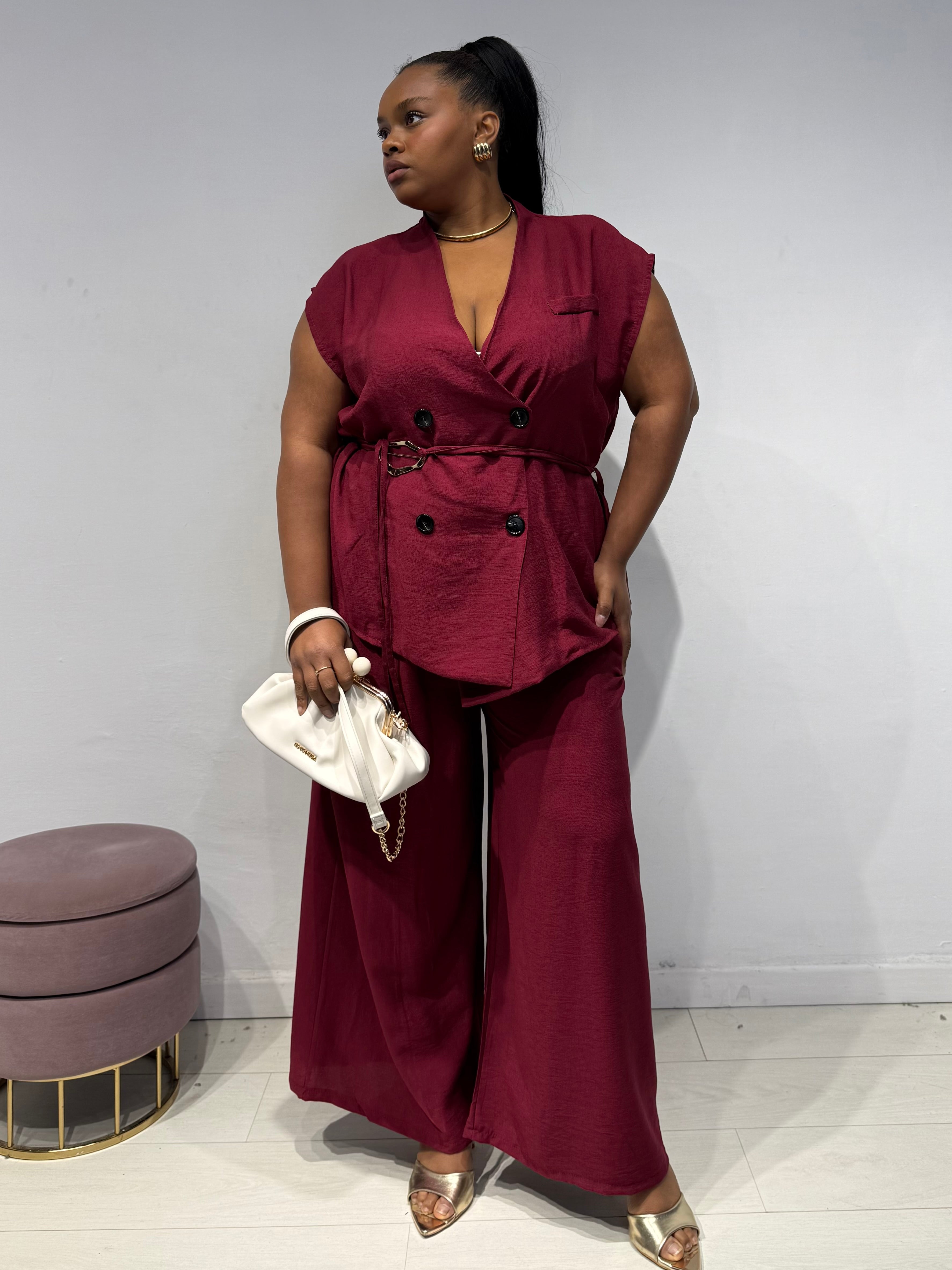 Coordinato Diletta Bordeaux