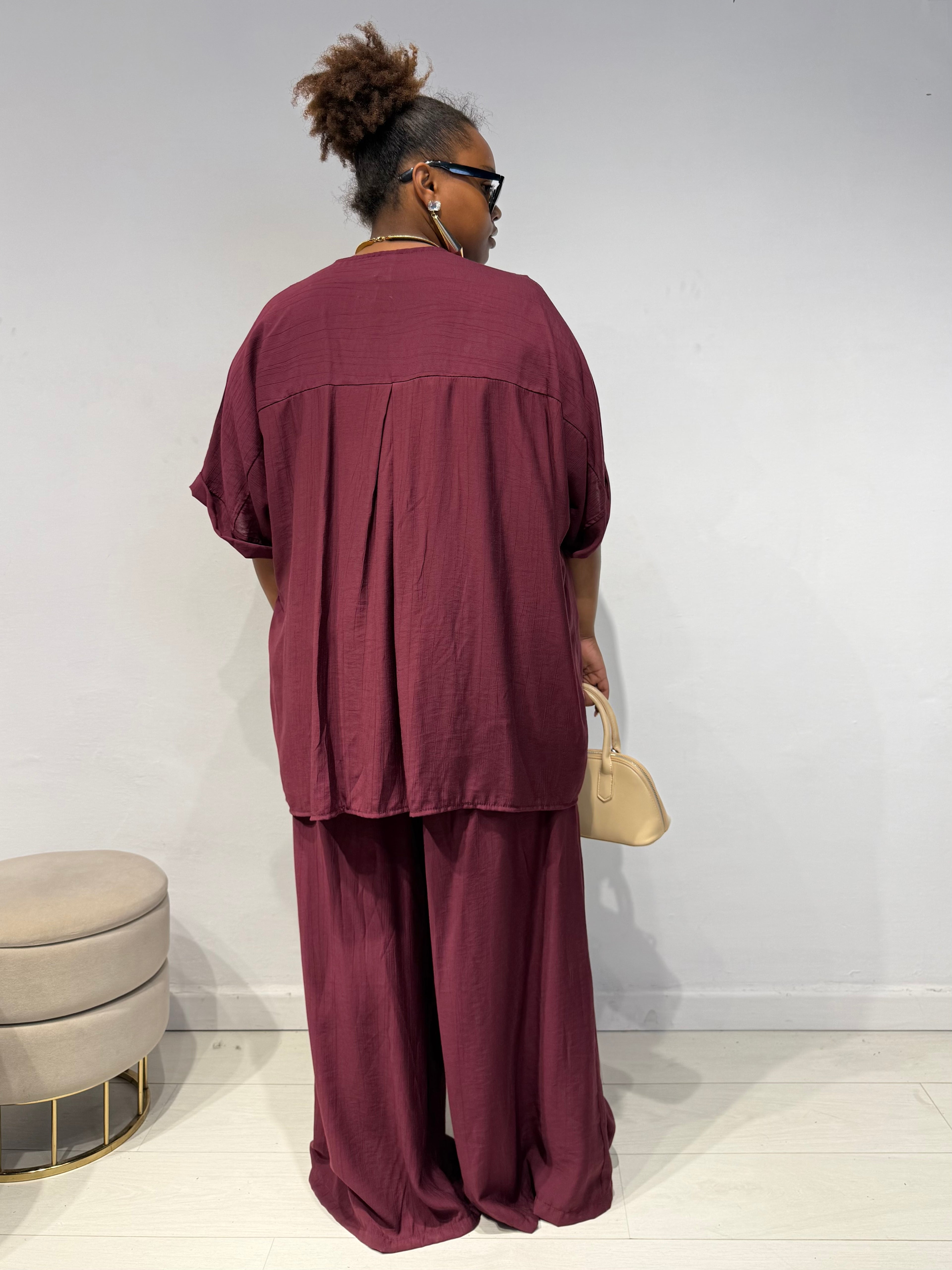Coordinato Tris Bordeaux