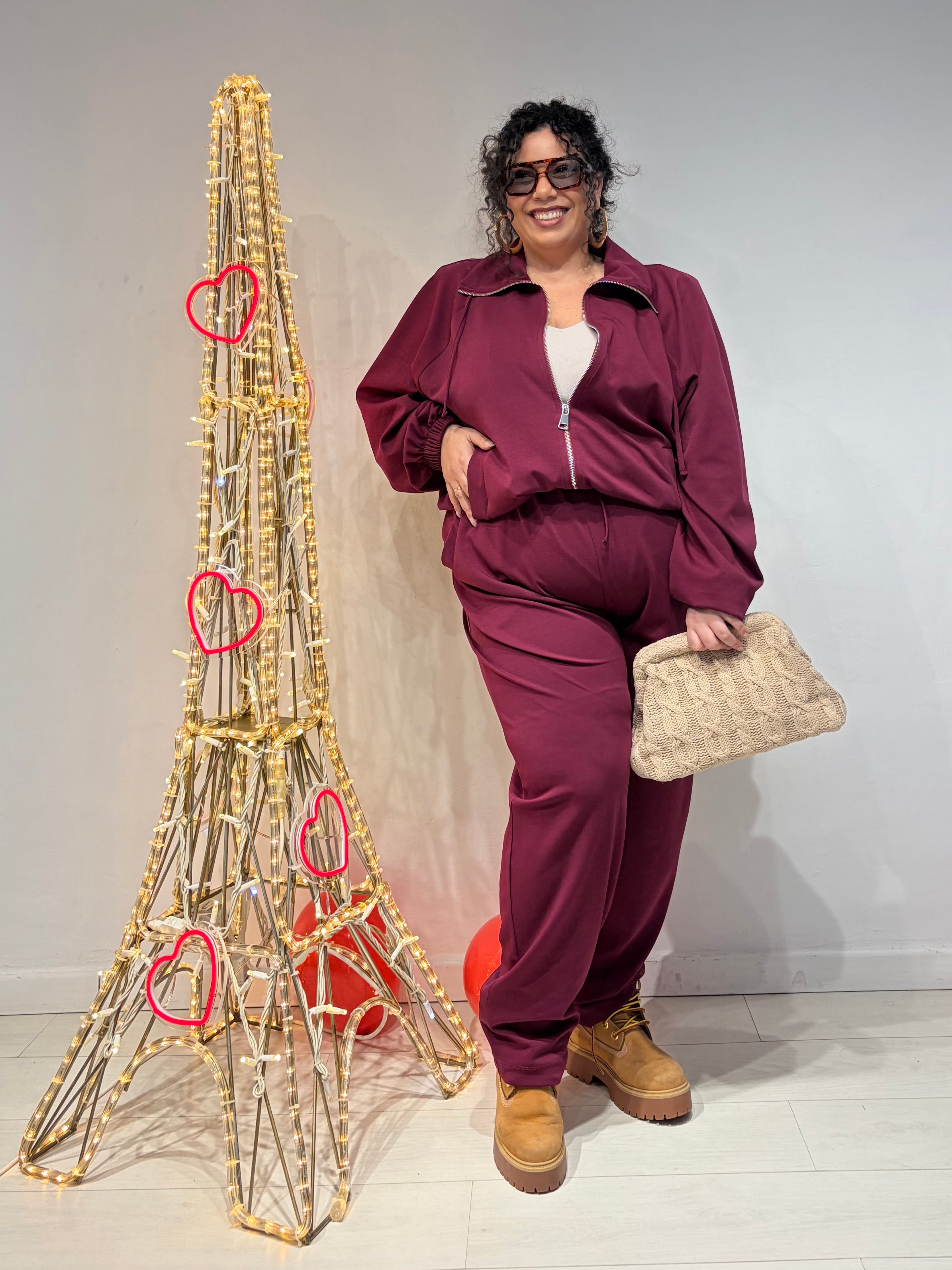 Tuta Everyday Bordeaux