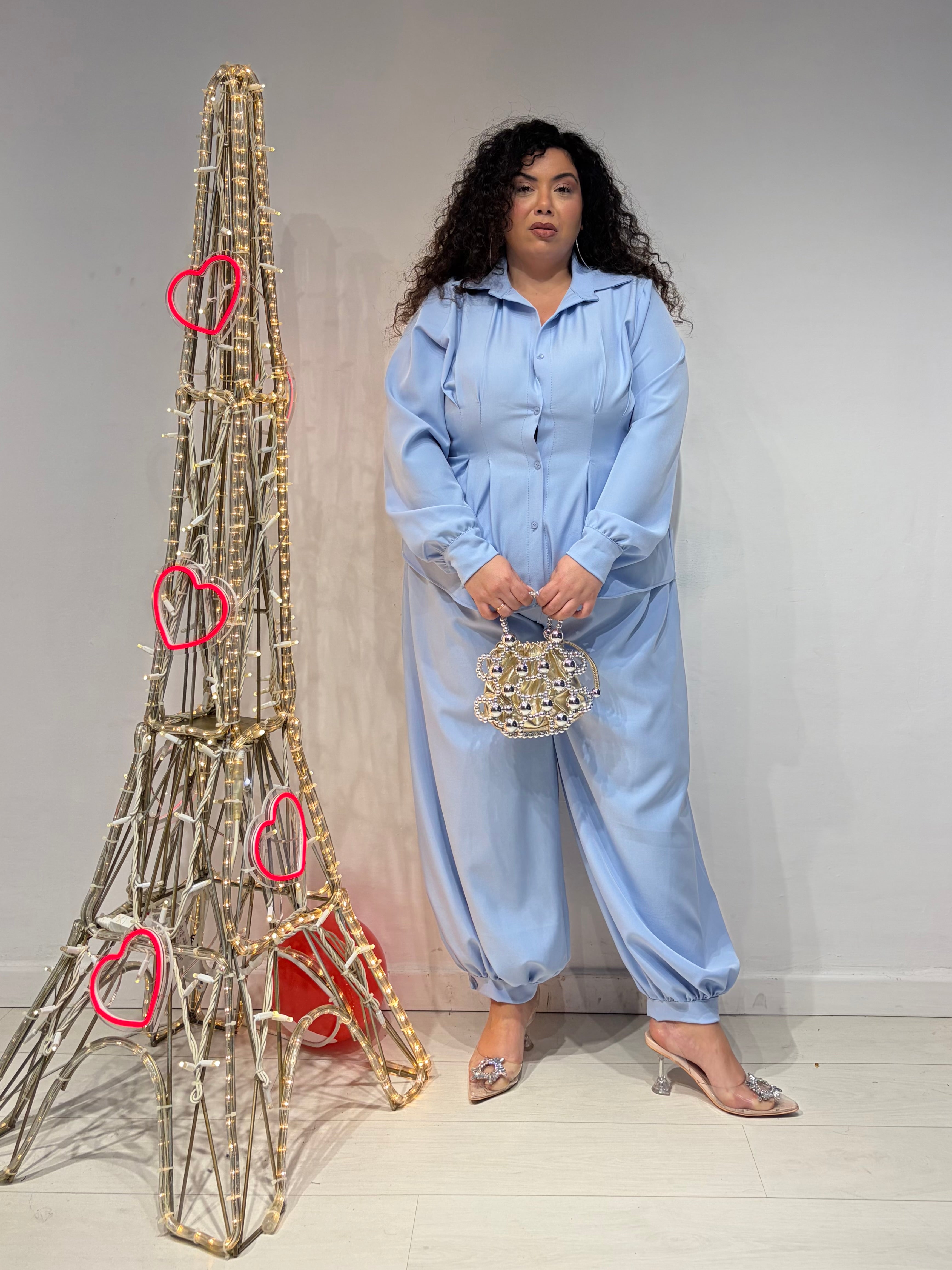 Coordinato Candy Celeste