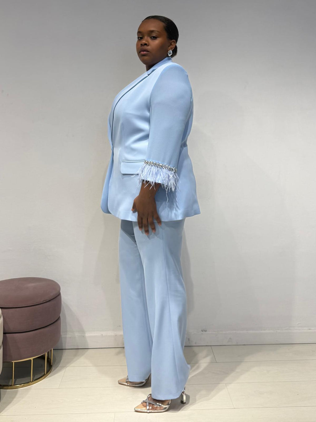Tailleur Vicky Celeste
