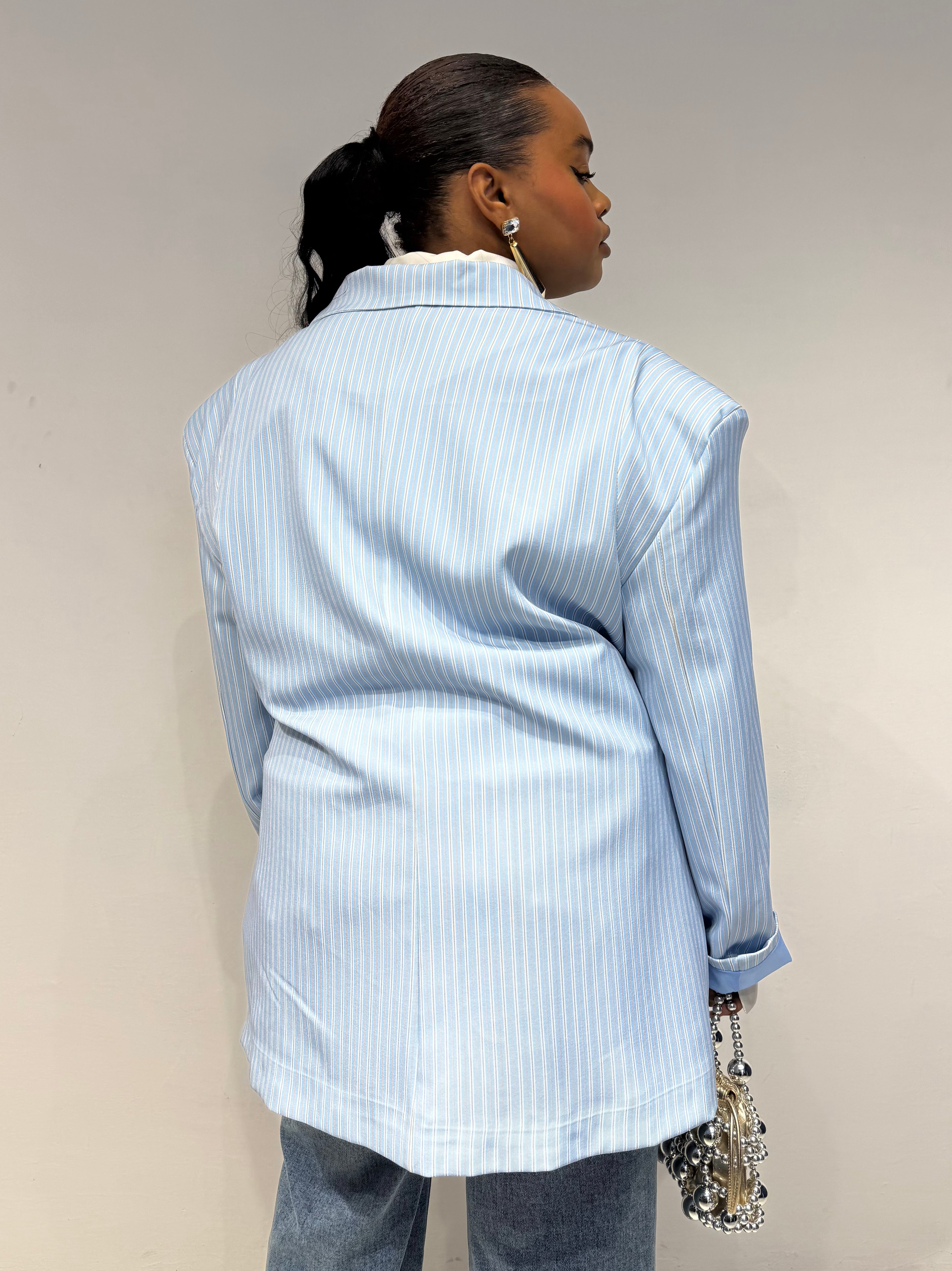 Giacca Colorfull Celeste