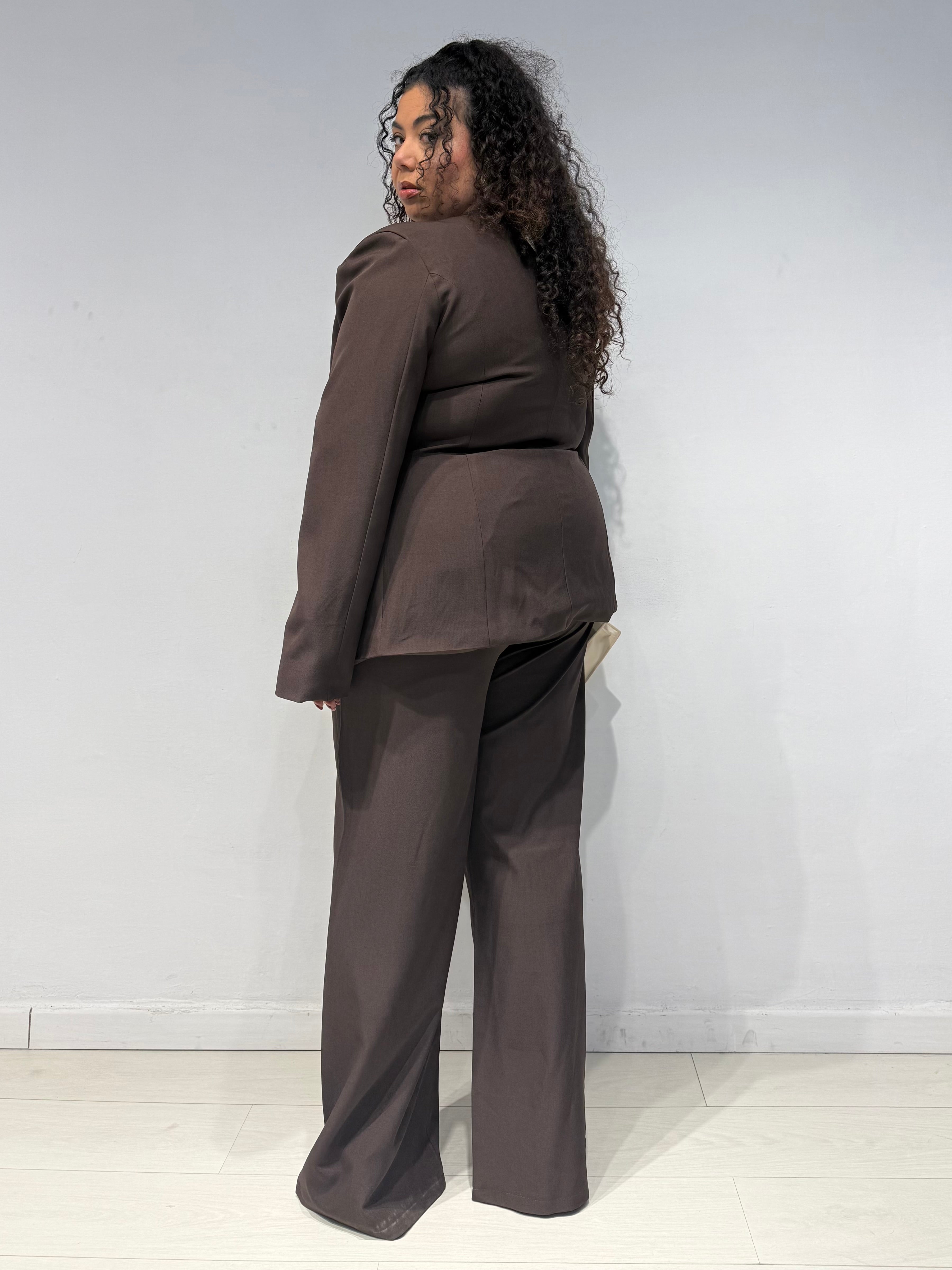 Coordinato Times Square Marrone