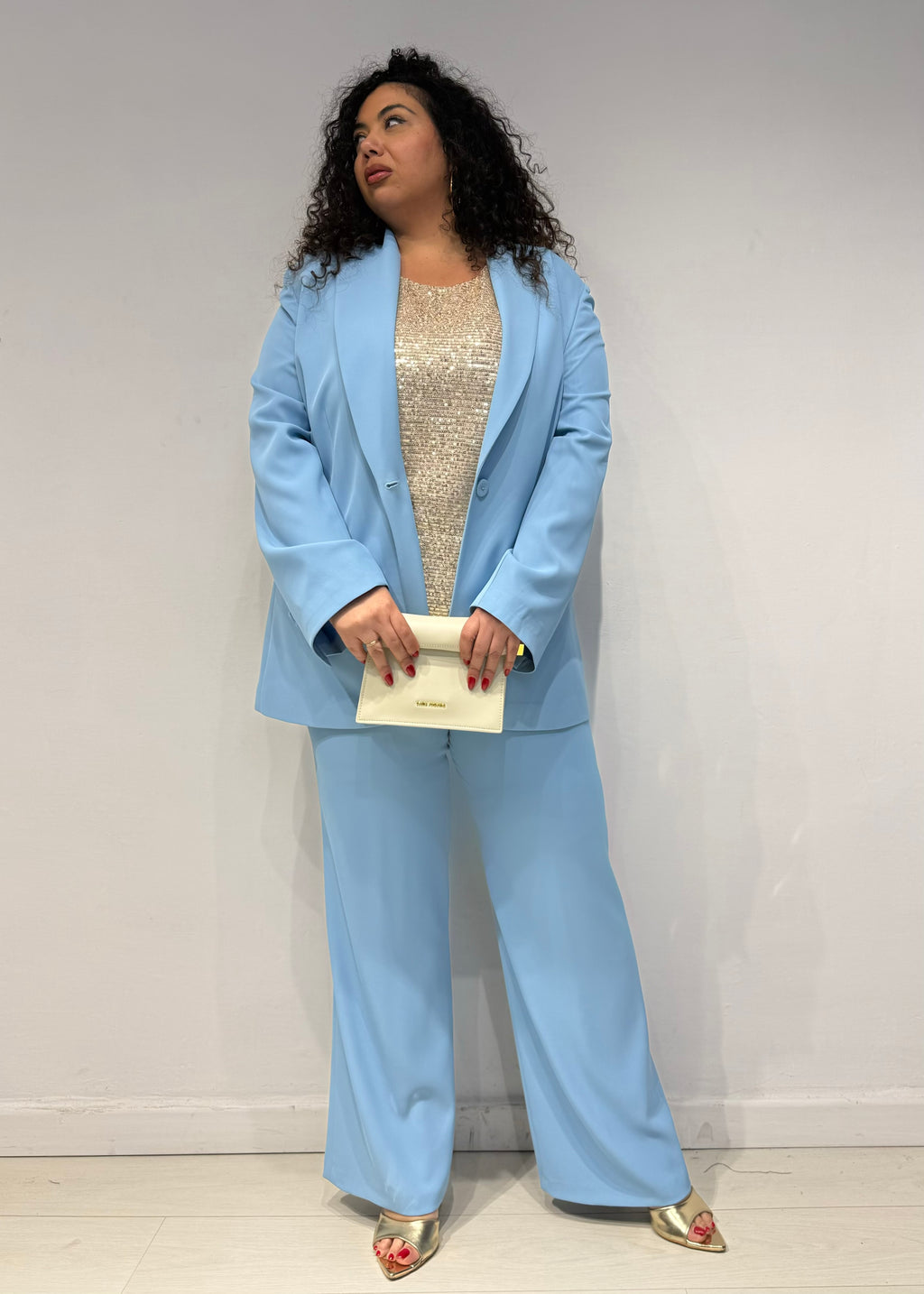 Tailleur Monia Celeste