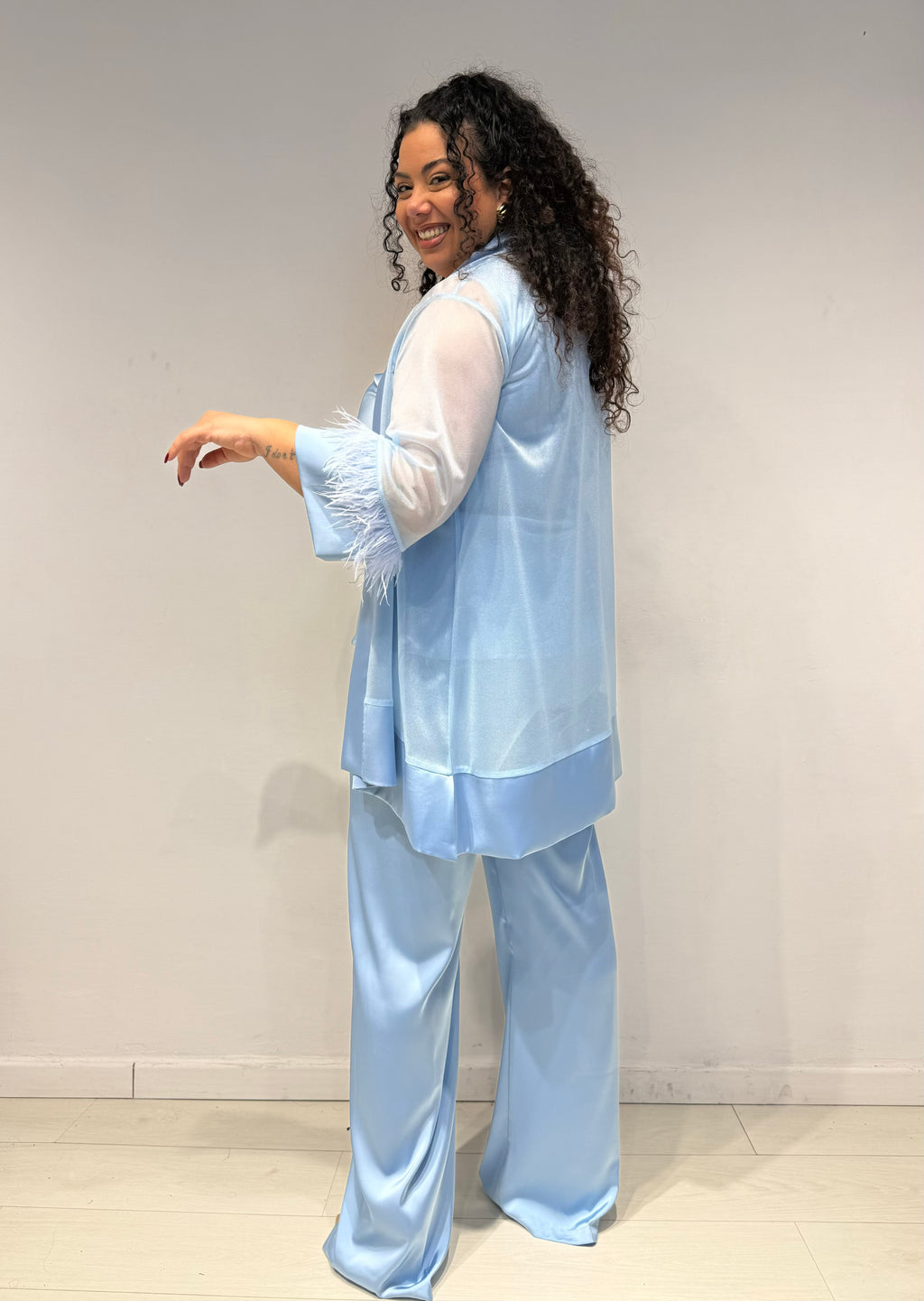 Coordinato Chic Celeste