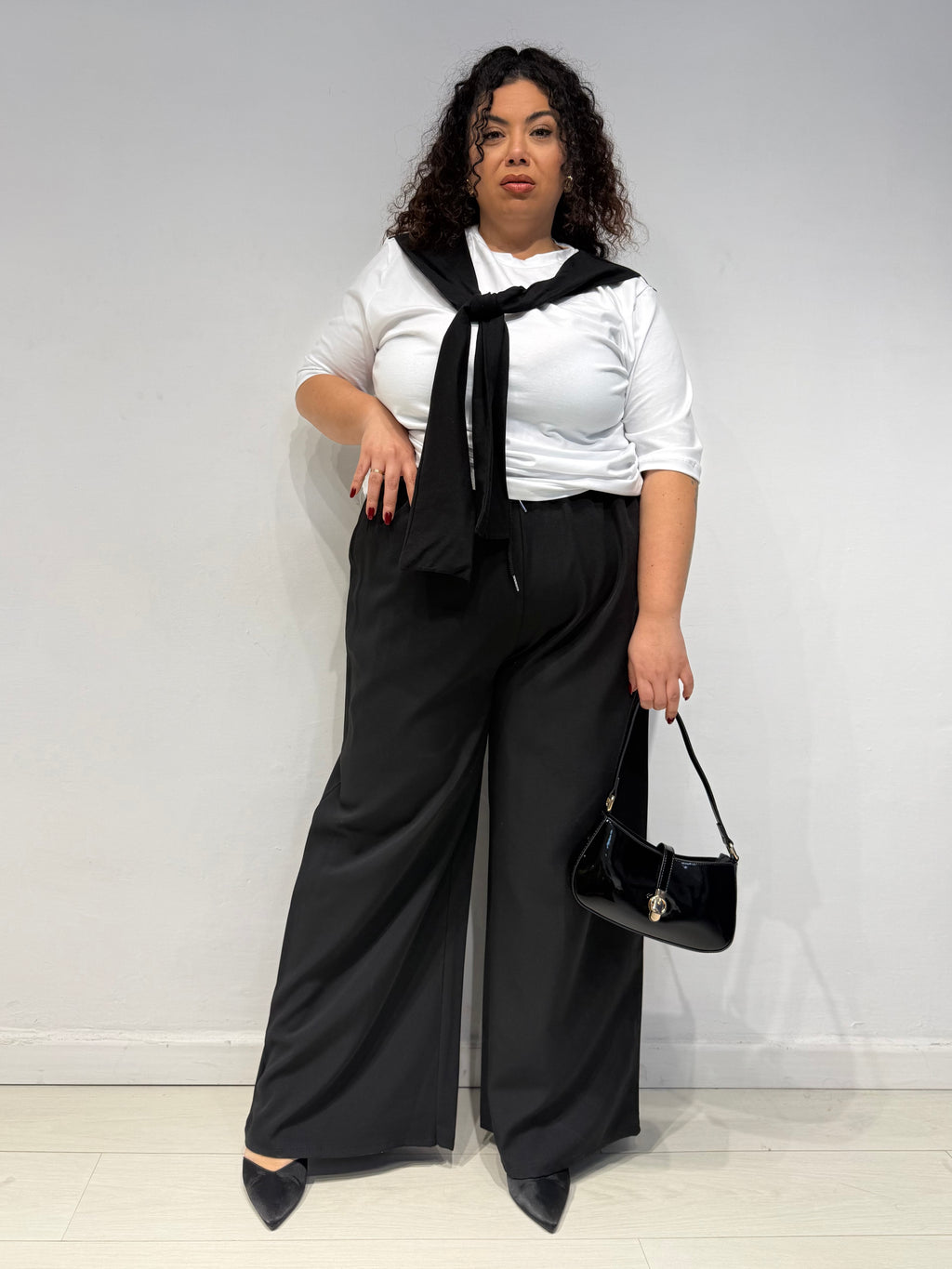 Pantaloni Comfy Nero
