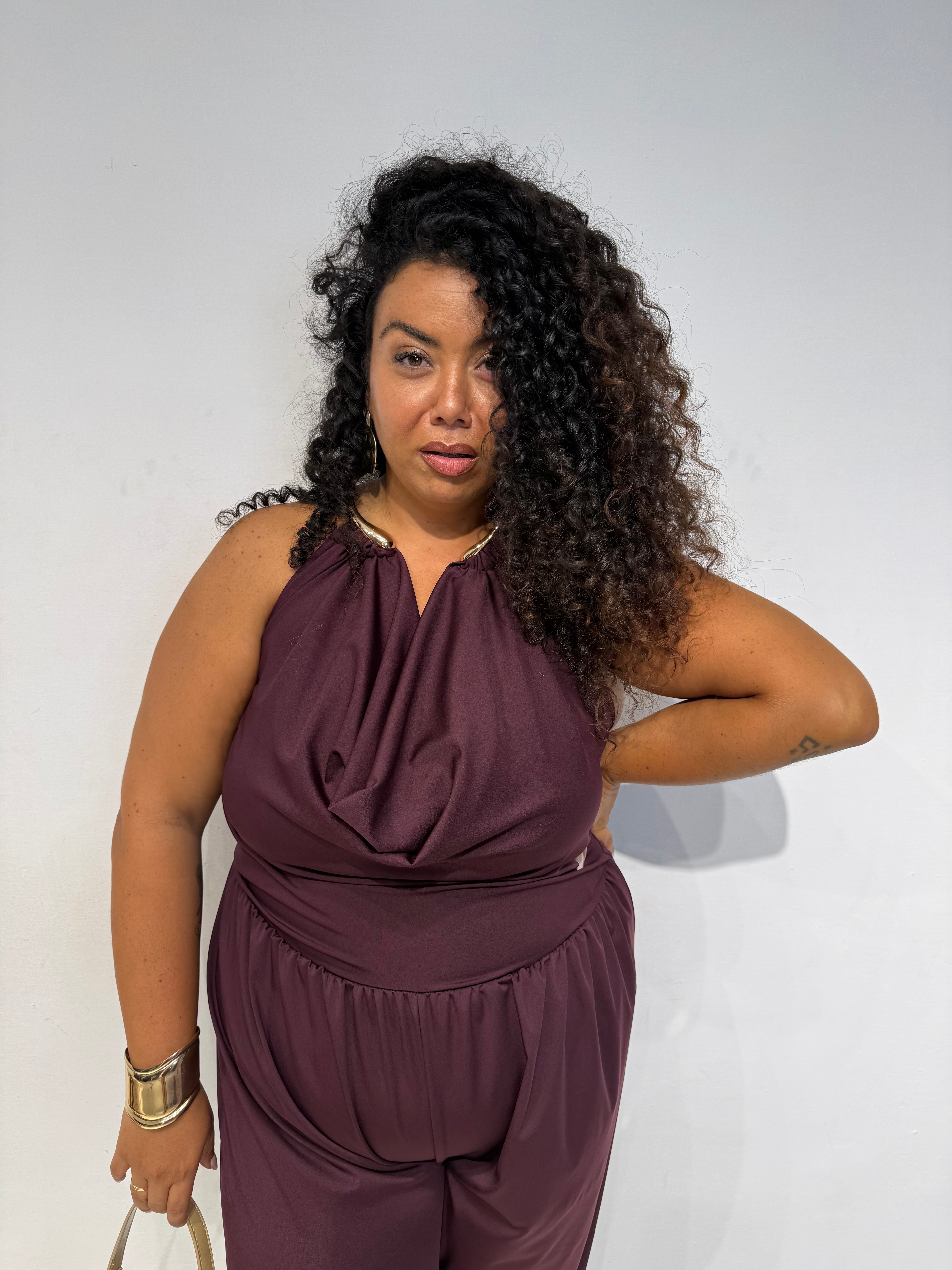 Tuta Lena Bordeaux