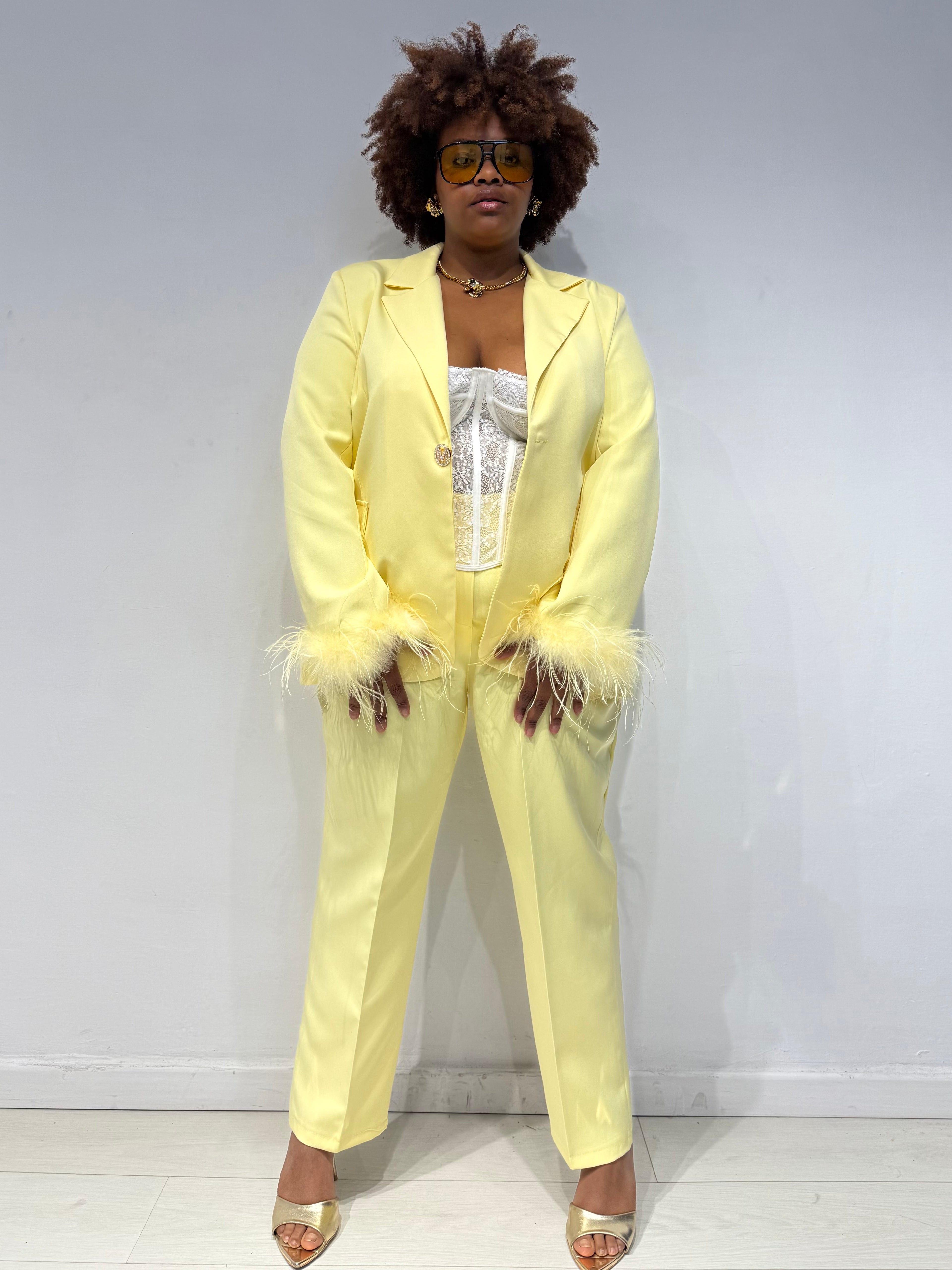 Tailleur Jessy Giallo
