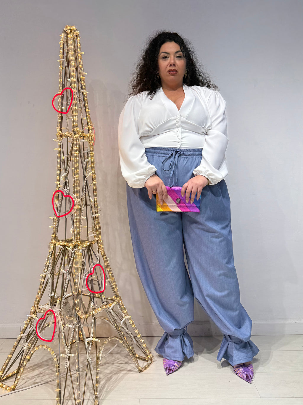 Pantaloni Candy Carta Da Zucchero