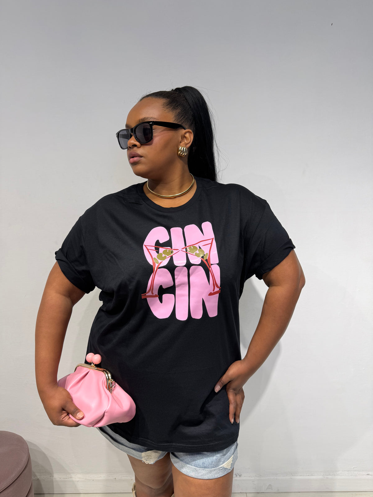 T-shirt Gin Nera