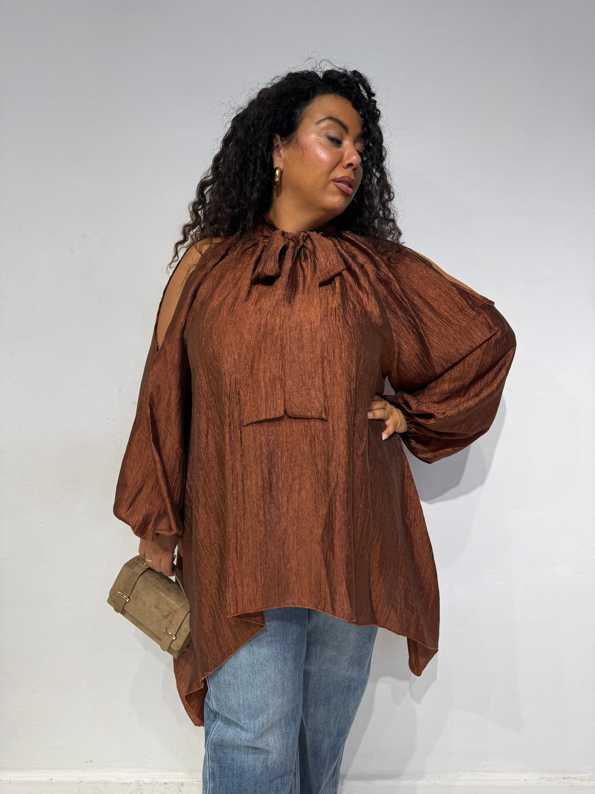 Blusa Flake Ruggine