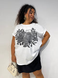 T-Shirt Flower Bianca