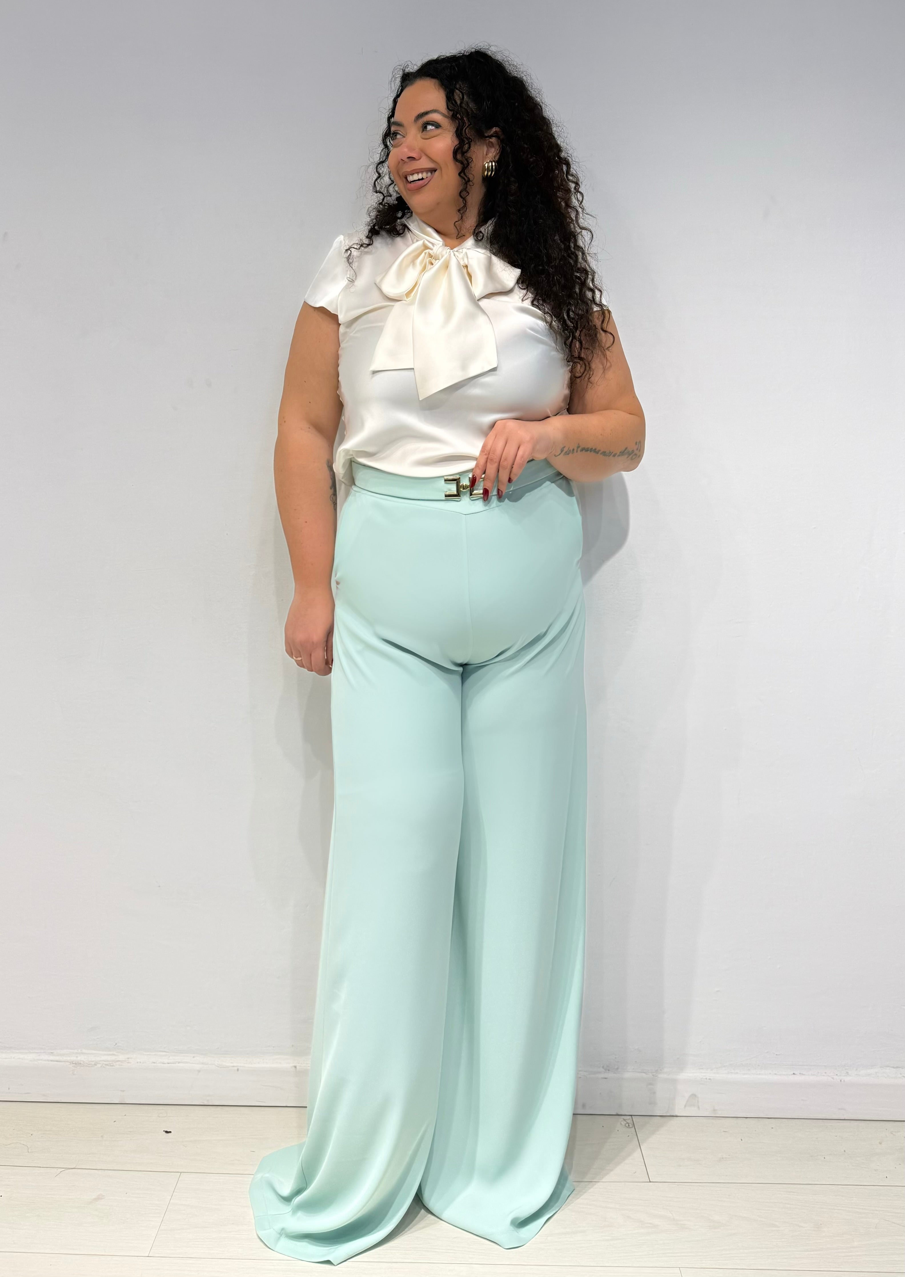 Pantaloni Elisabet Verde