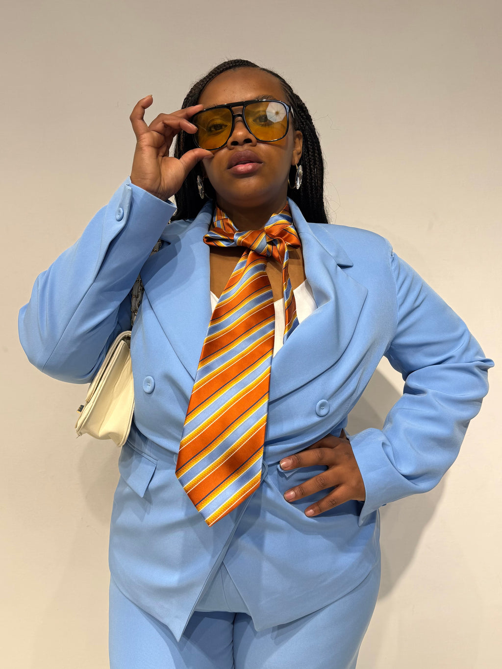 Tailleur Clarissa Celeste
