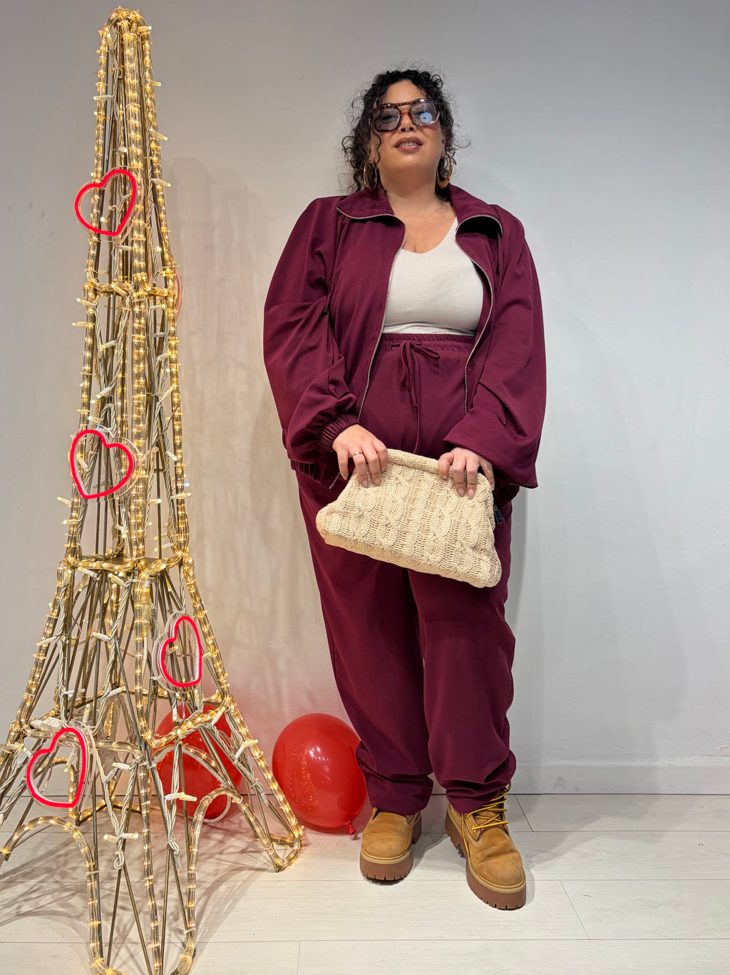 Tuta Everyday Bordeaux