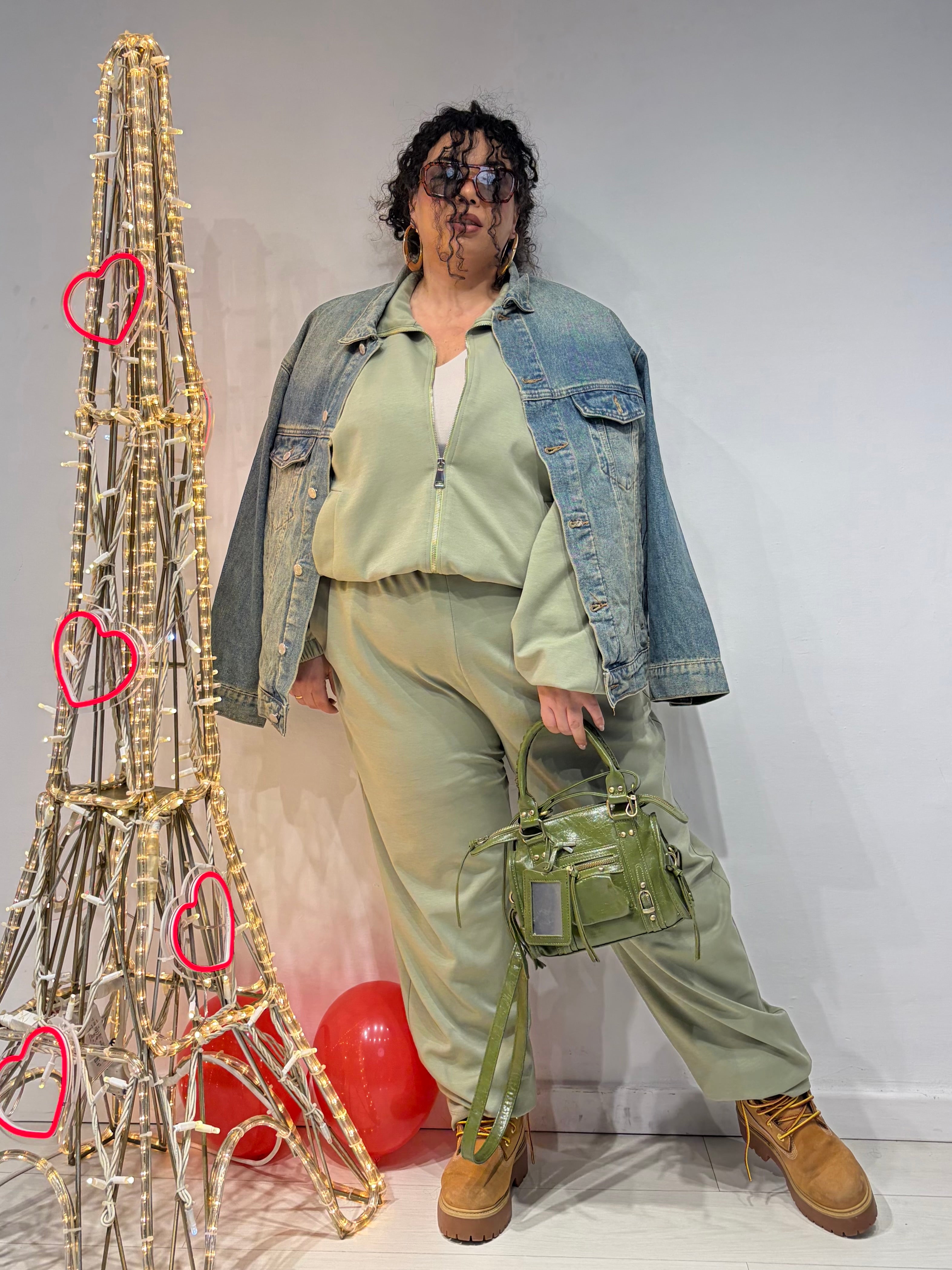 Giubbino Denim Sabbiato