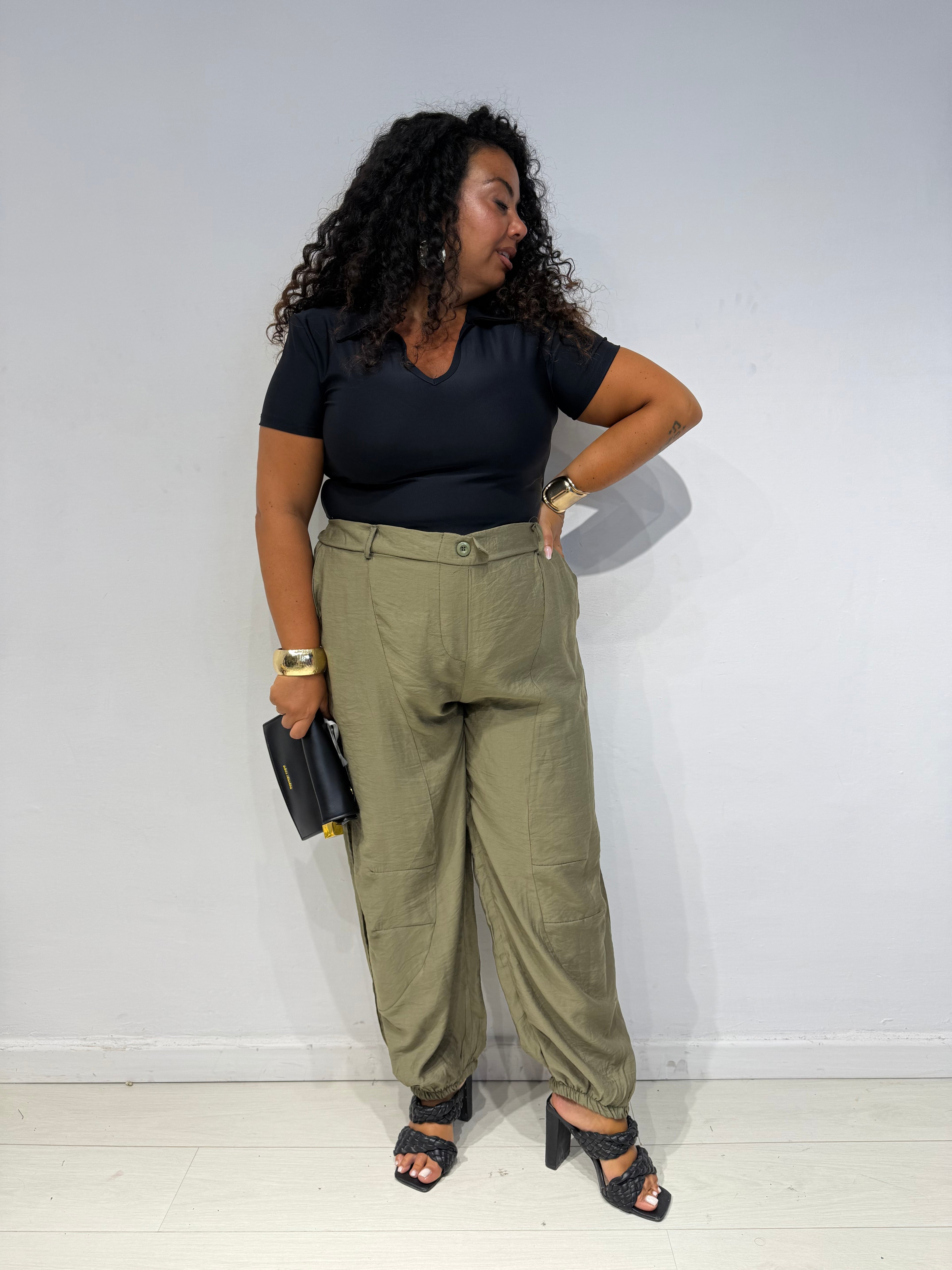 Pantaloni Jessica Verde