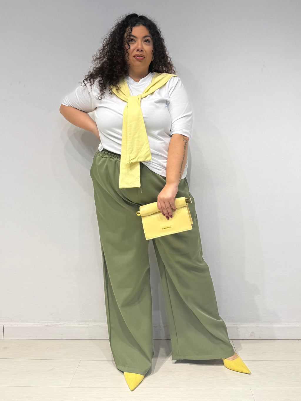 Pantaloni Comfy Verde