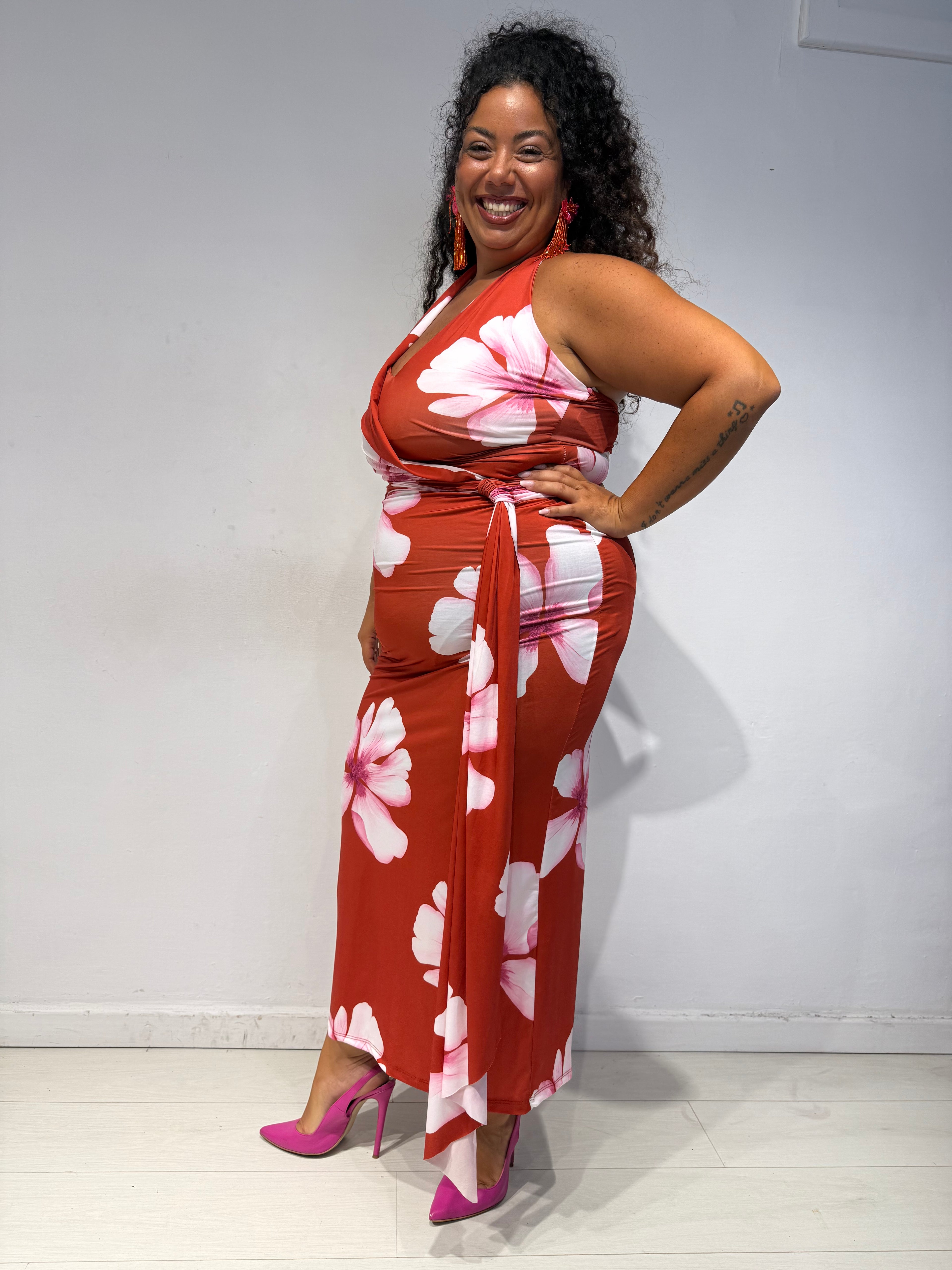 Abito Naomi Ruggine