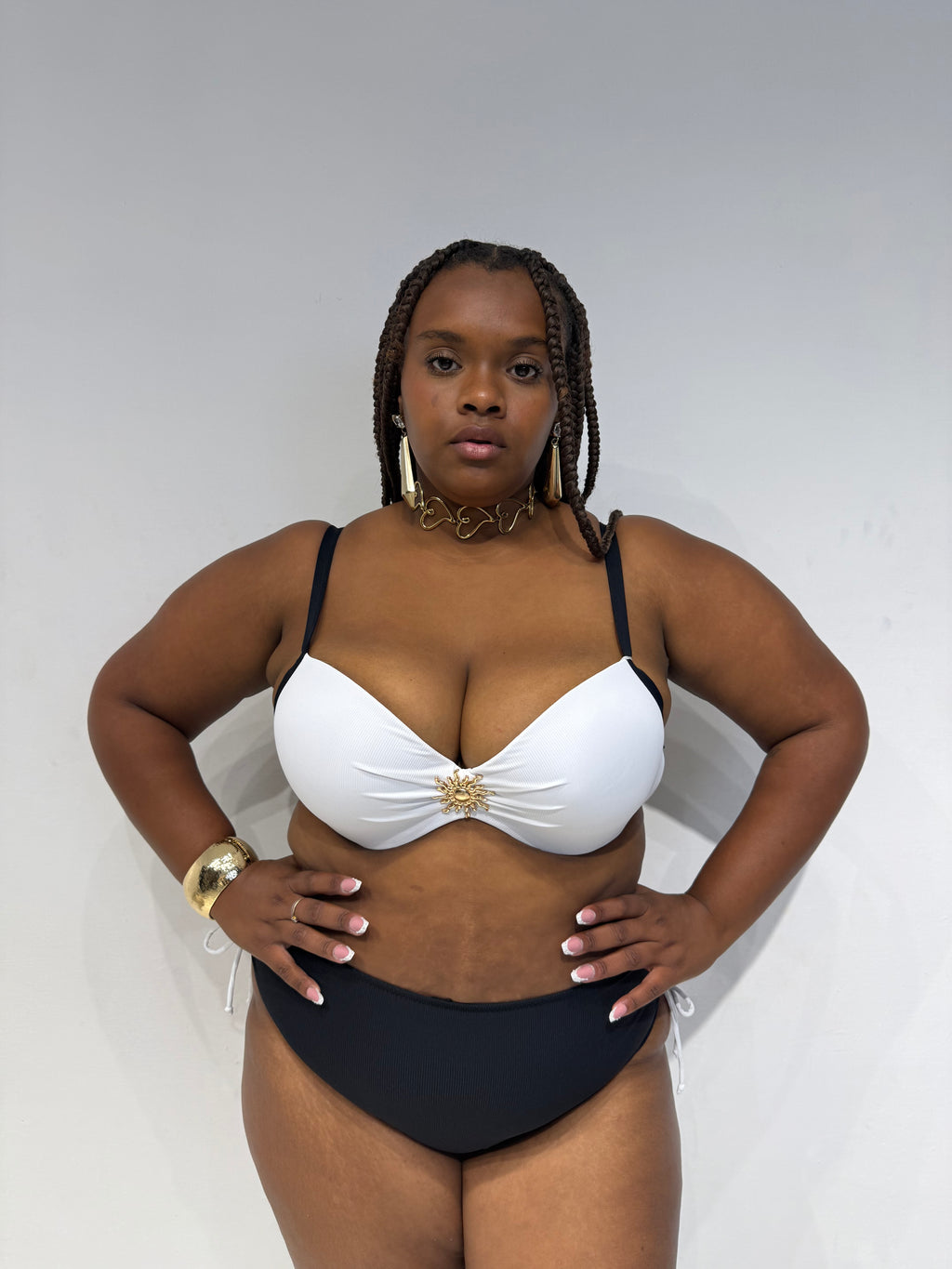 Bikini Sun Bianco/Nero