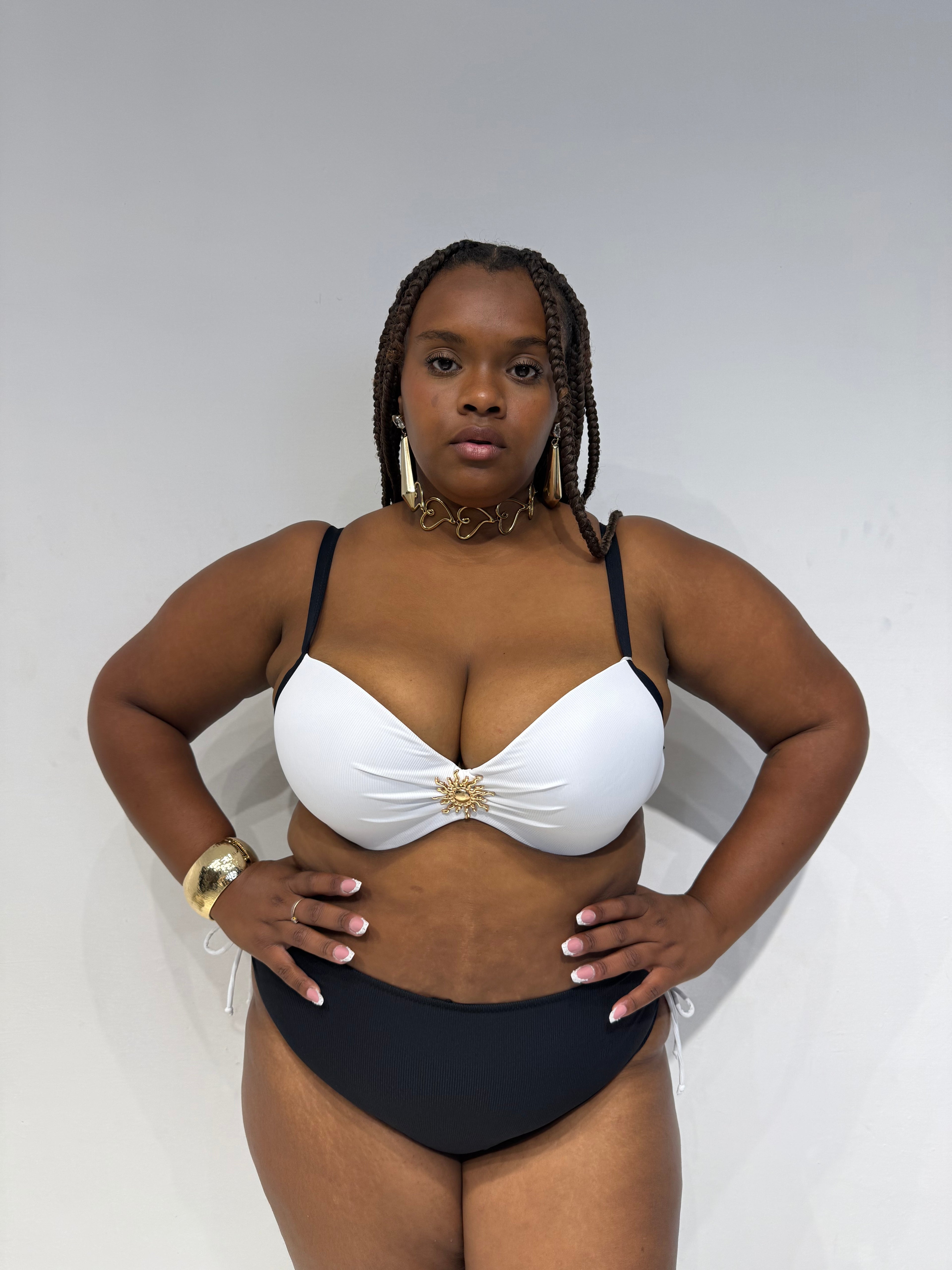 Bikini Sun Bianco/Nero